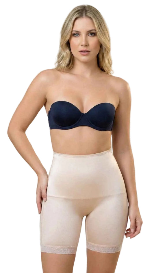 TEEK - Natasha Mid Thigh Panty Shapewear Vedette Store XS Nude