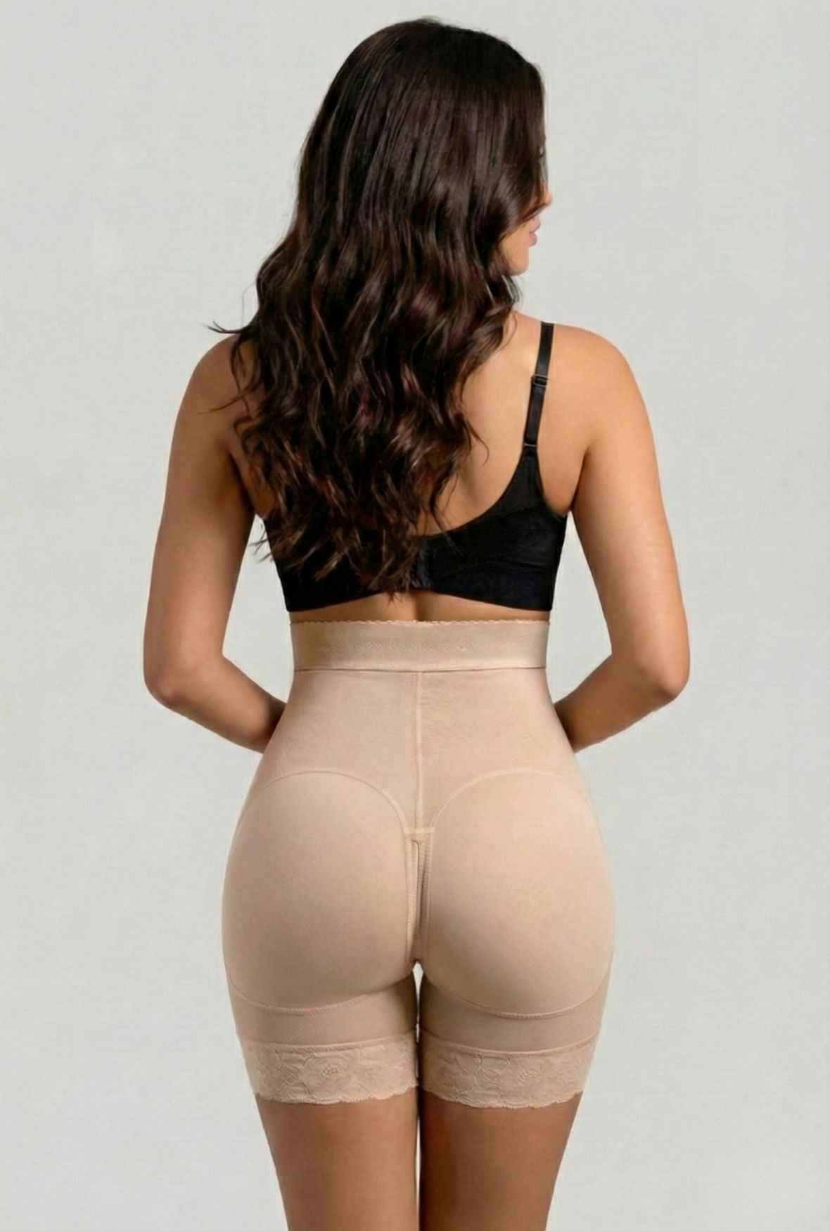 TEEK - Mid Thigh Hook & Eye High Waist Short UNDERWEAR TEEK VS