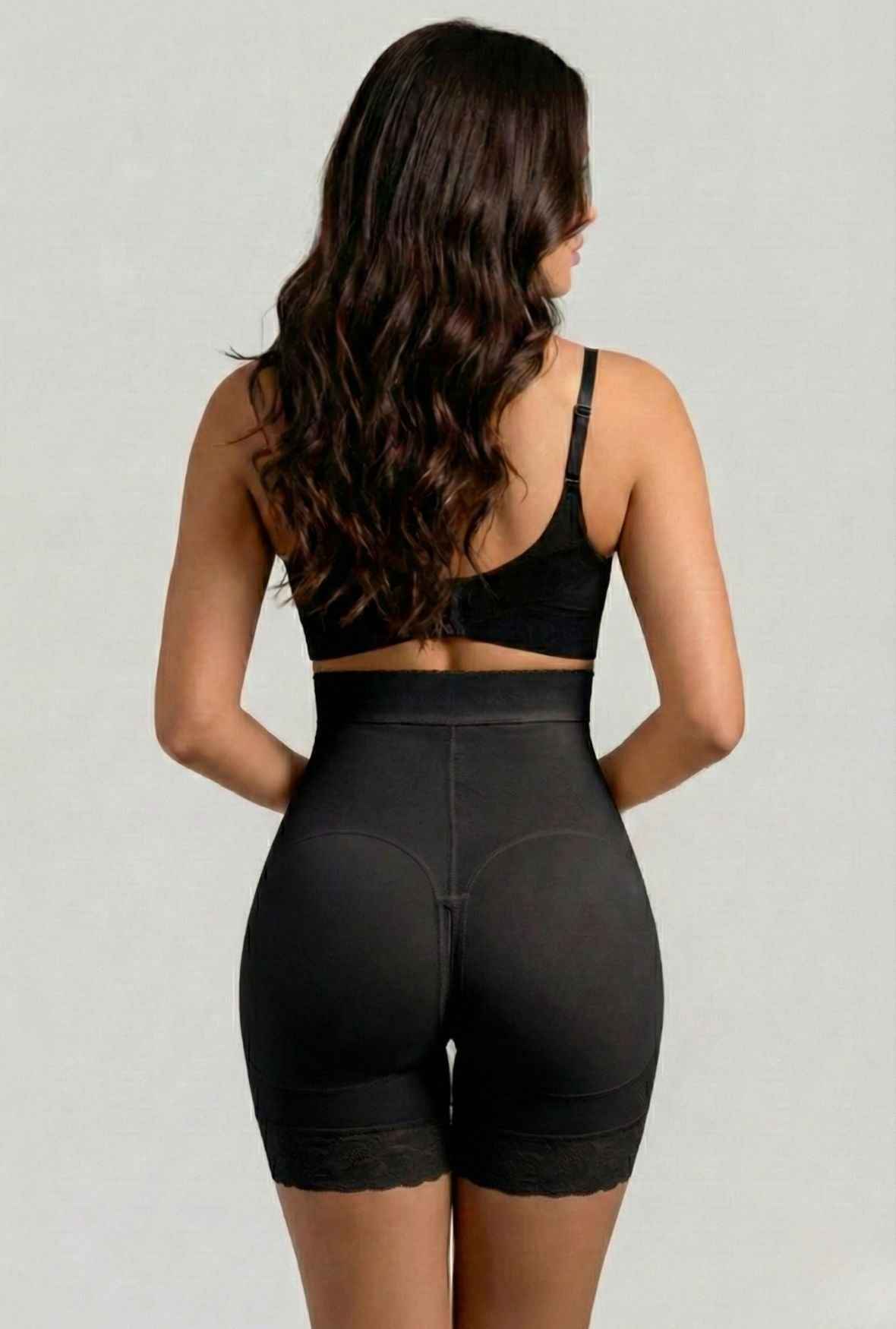 TEEK - Mid Thigh Hook & Eye High Waist Short UNDERWEAR TEEK VS