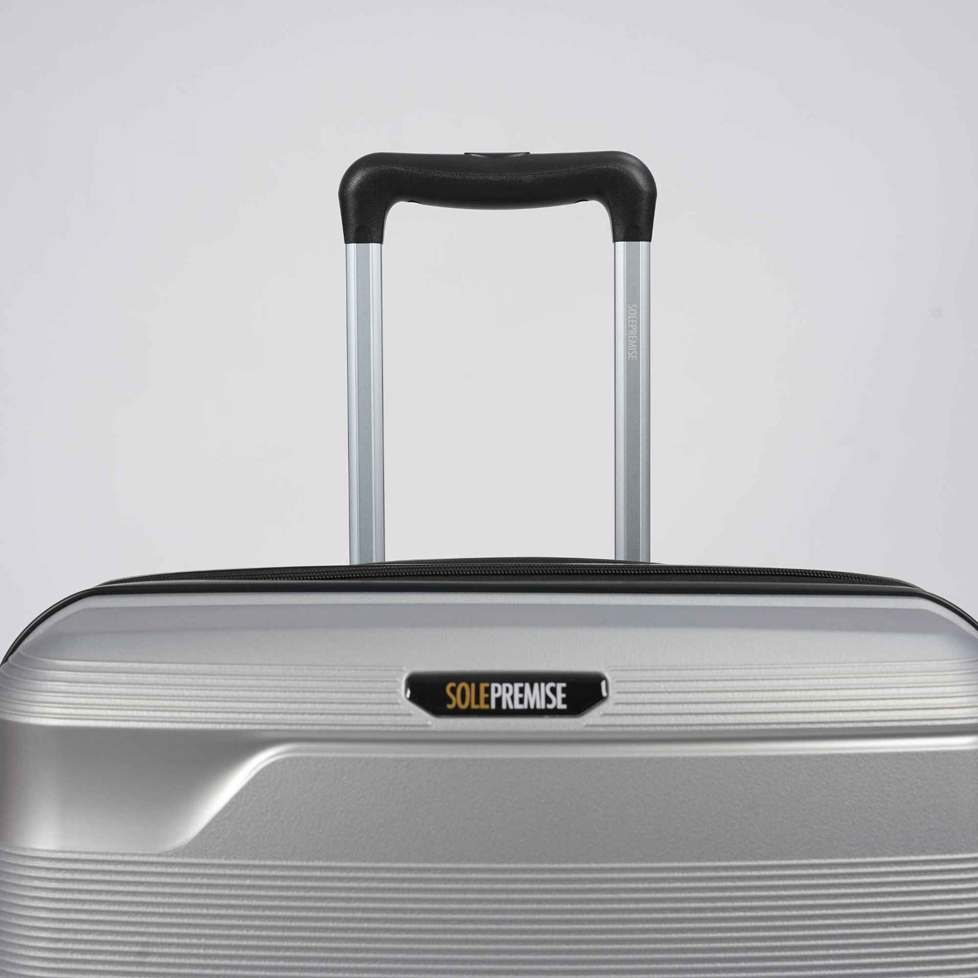 TEEK - 28-inch Silver Hardcase Roller Luggage BAG TEEK SP
