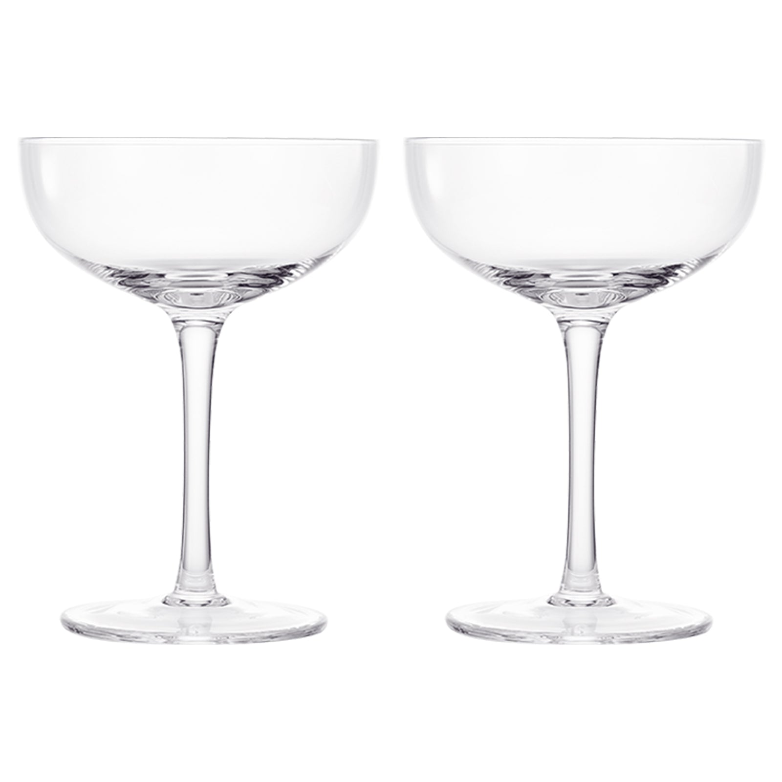 TEEK - Classica Champagne Coupe Cocktail Glassware Set of 2 HOME DECOR TEEK KS