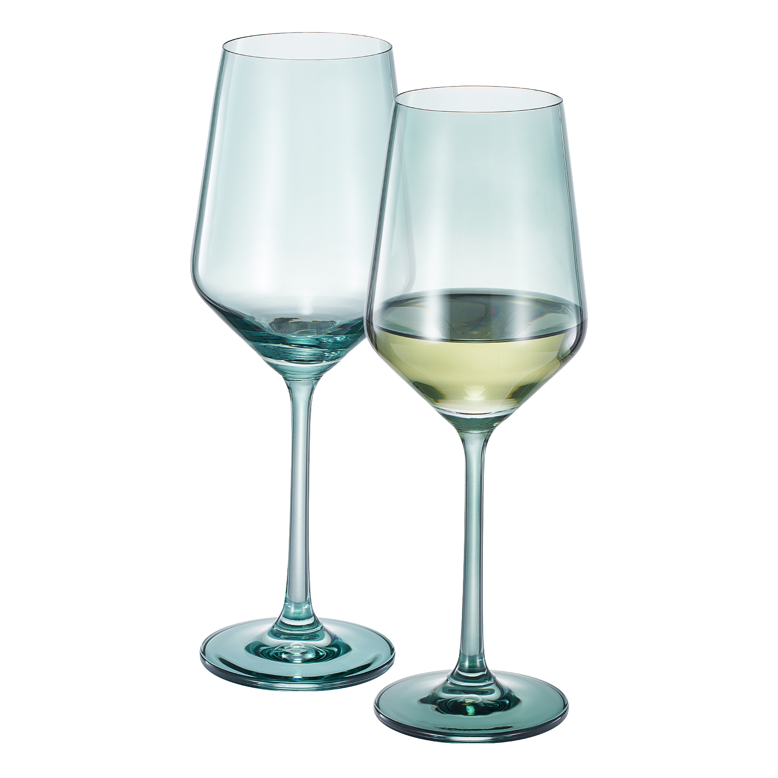 TEEK - Tonal Stemmed Wine Glassware Forest Green Set HOME DECOR TEEK KS