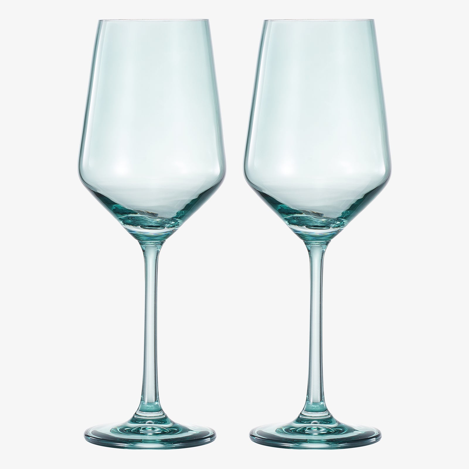 TEEK - Tonal Stemmed Wine Glassware Forest Green Set HOME DECOR TEEK KS