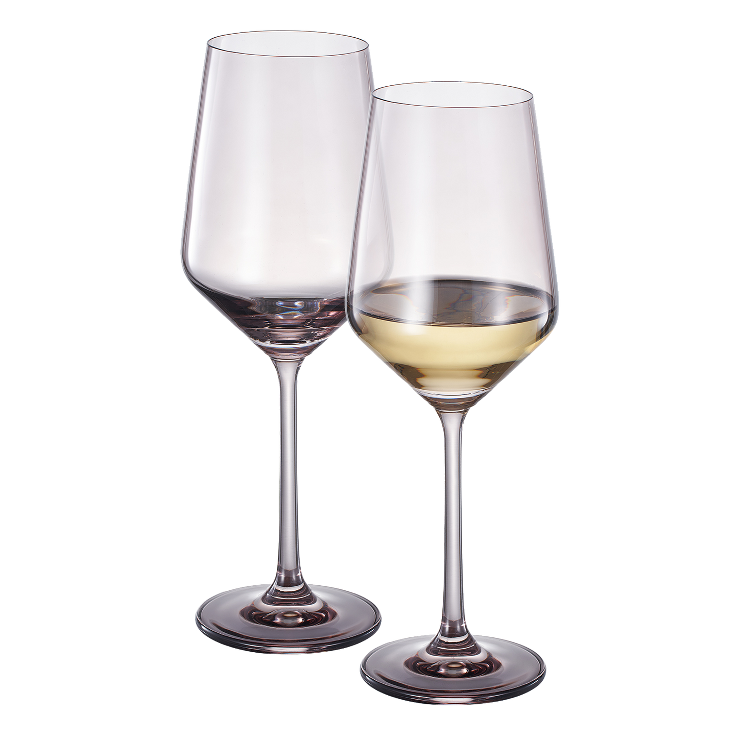 TEEK - Tonal Stemmed Wine Glassware Smoke Grey Set HOME DECOR TEEK KS