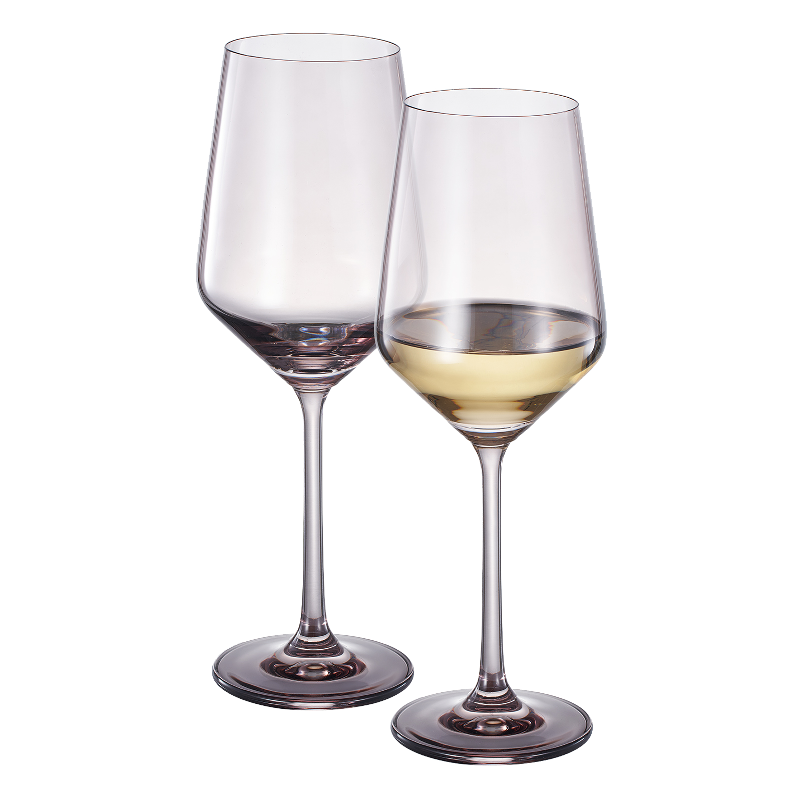 TEEK - Tonal Stemmed Wine Glassware Smoke Grey Set HOME DECOR TEEK KS