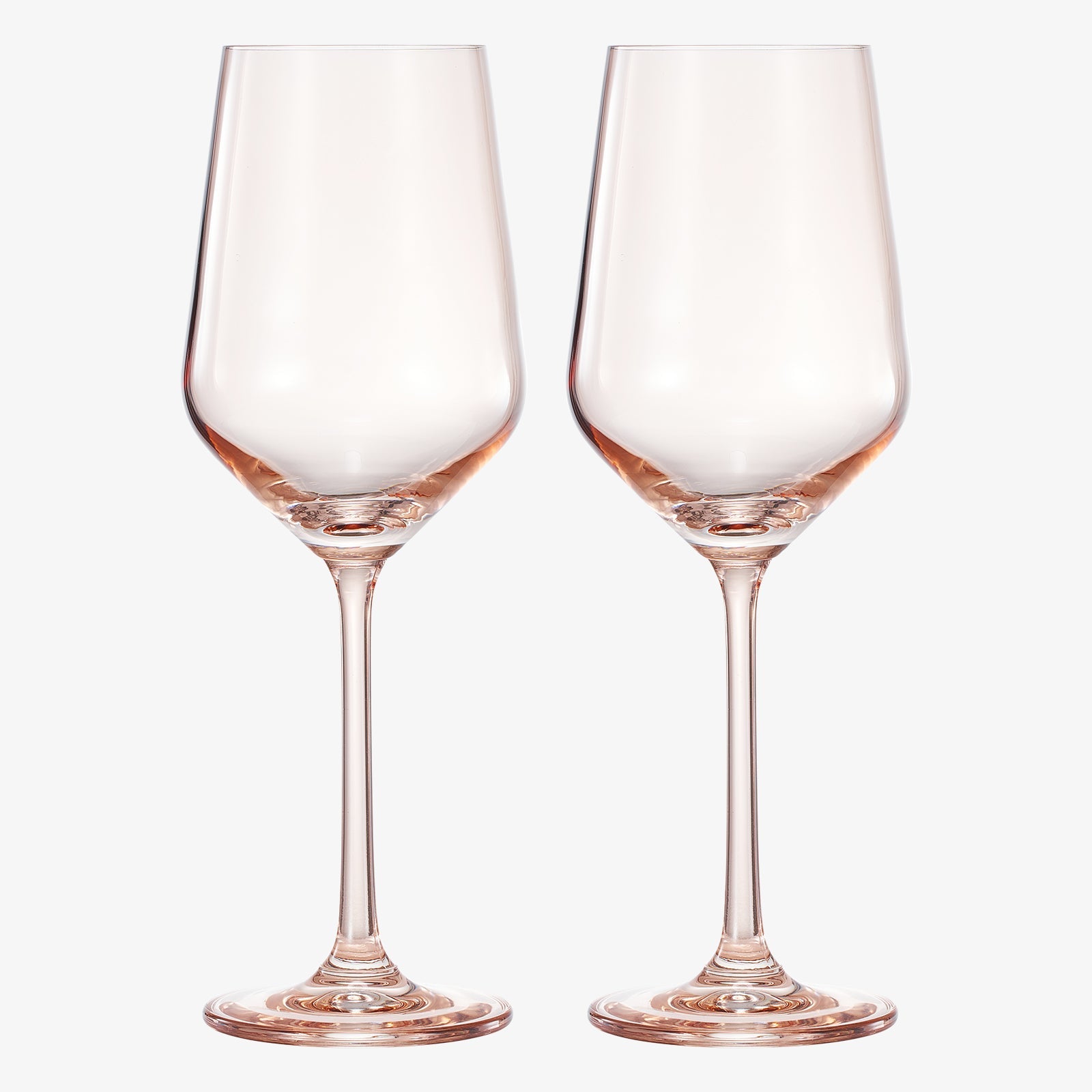 TEEK - Tonal Stemmed Wine Glassware Tan Set HOME DECOR TEEK KS