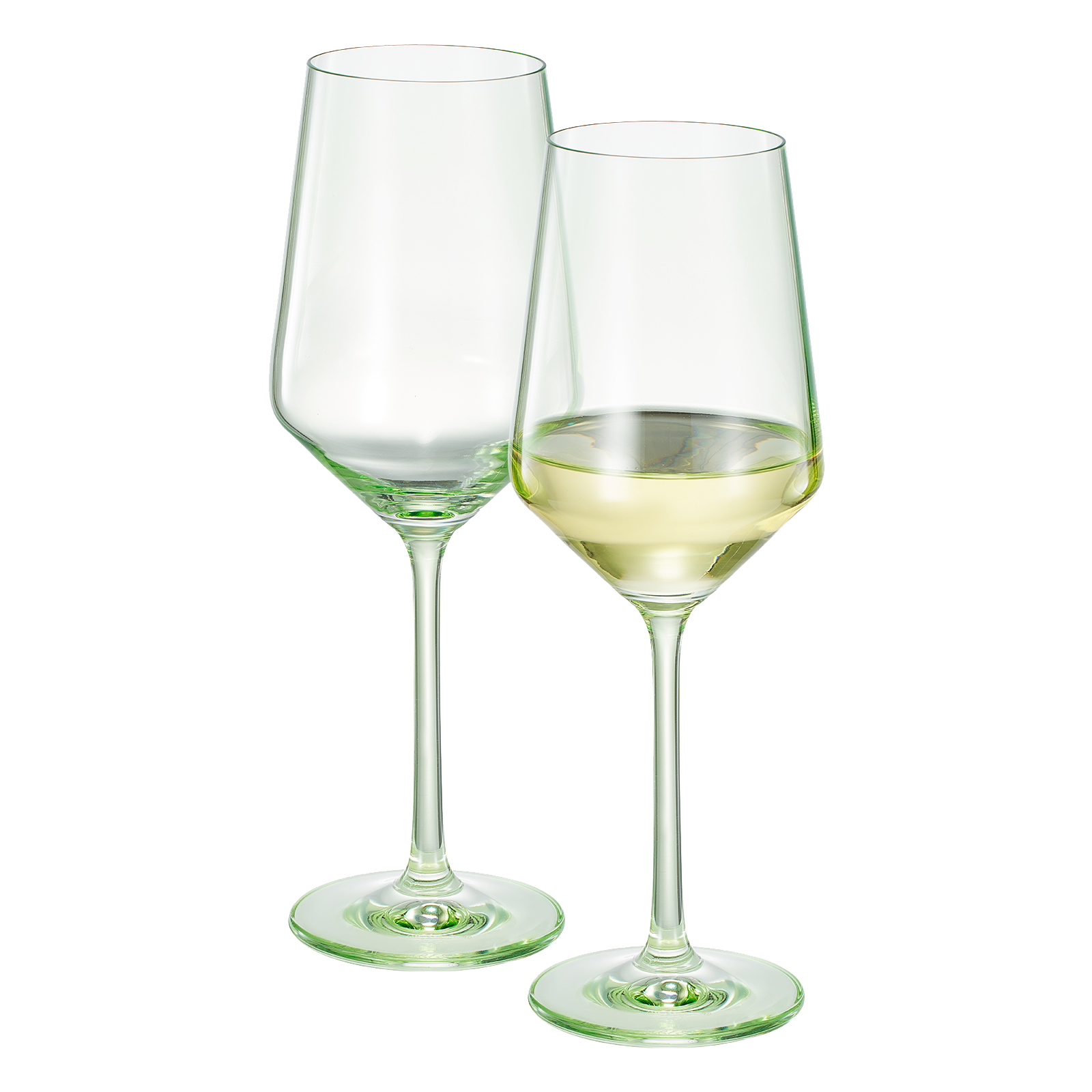 TEEK - Monet Stemmed Wine Glassware Green Set HOME DECOR TEEK KS