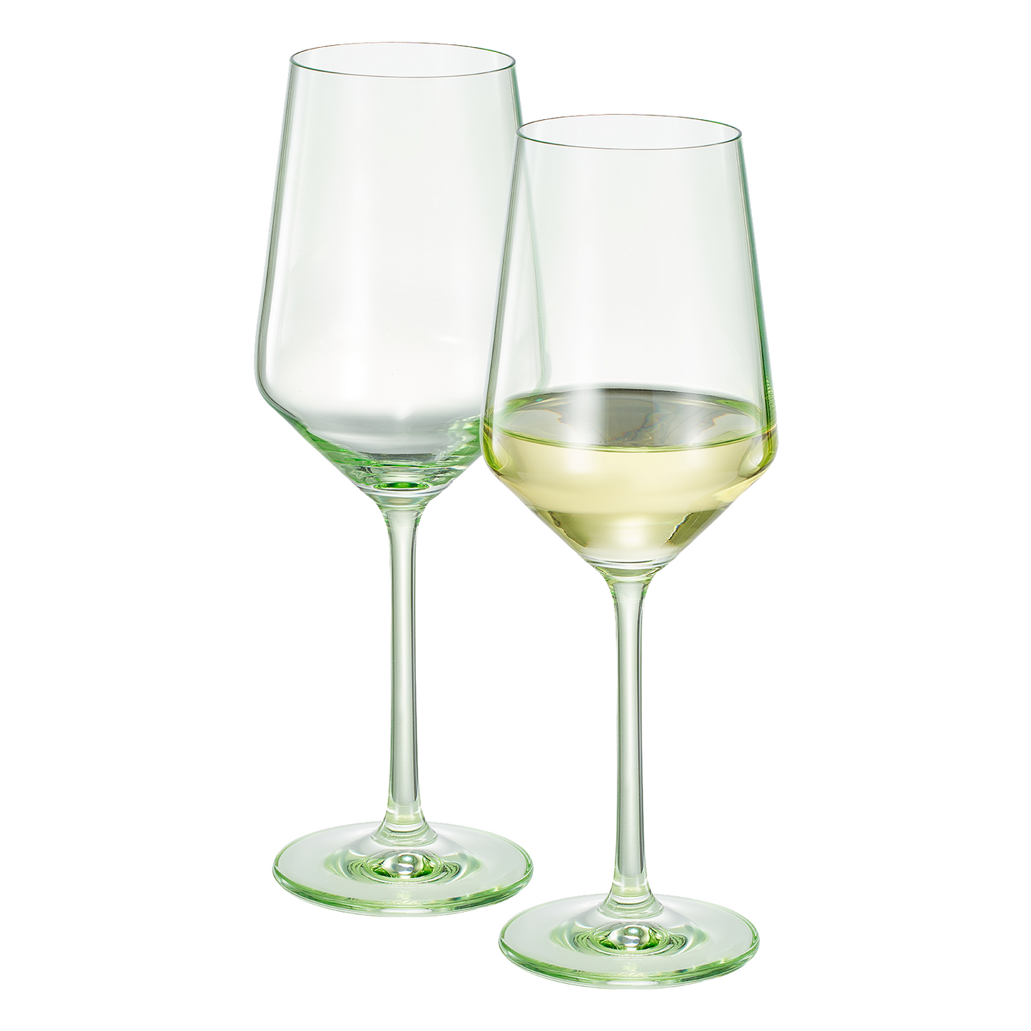 TEEK - Monet Stemmed Wine Glassware Green Set HOME DECOR TEEK KS