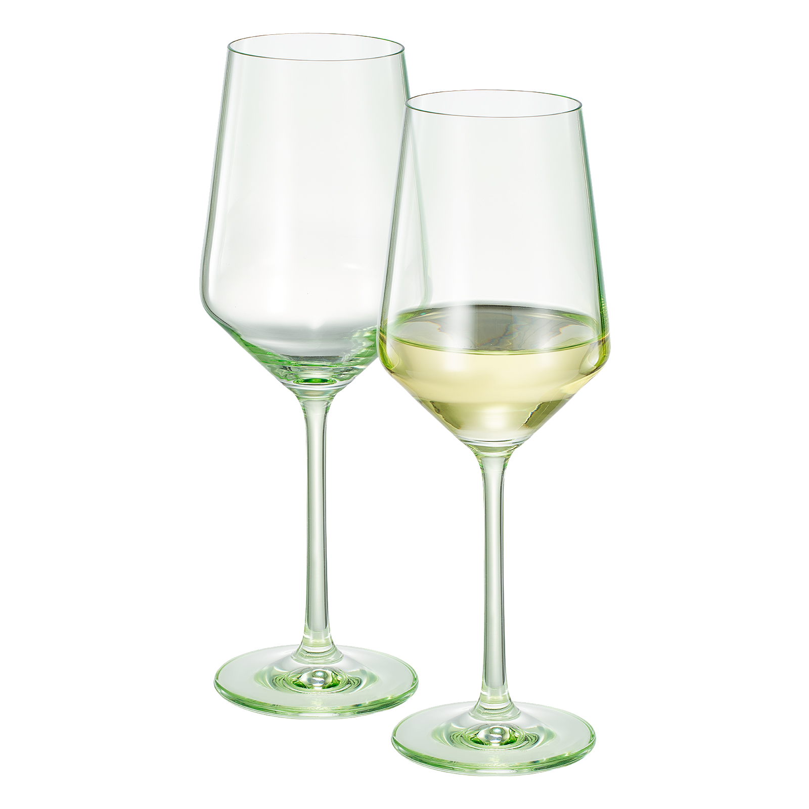 TEEK - Monet Stemmed Wine Glassware Green Set HOME DECOR TEEK KS