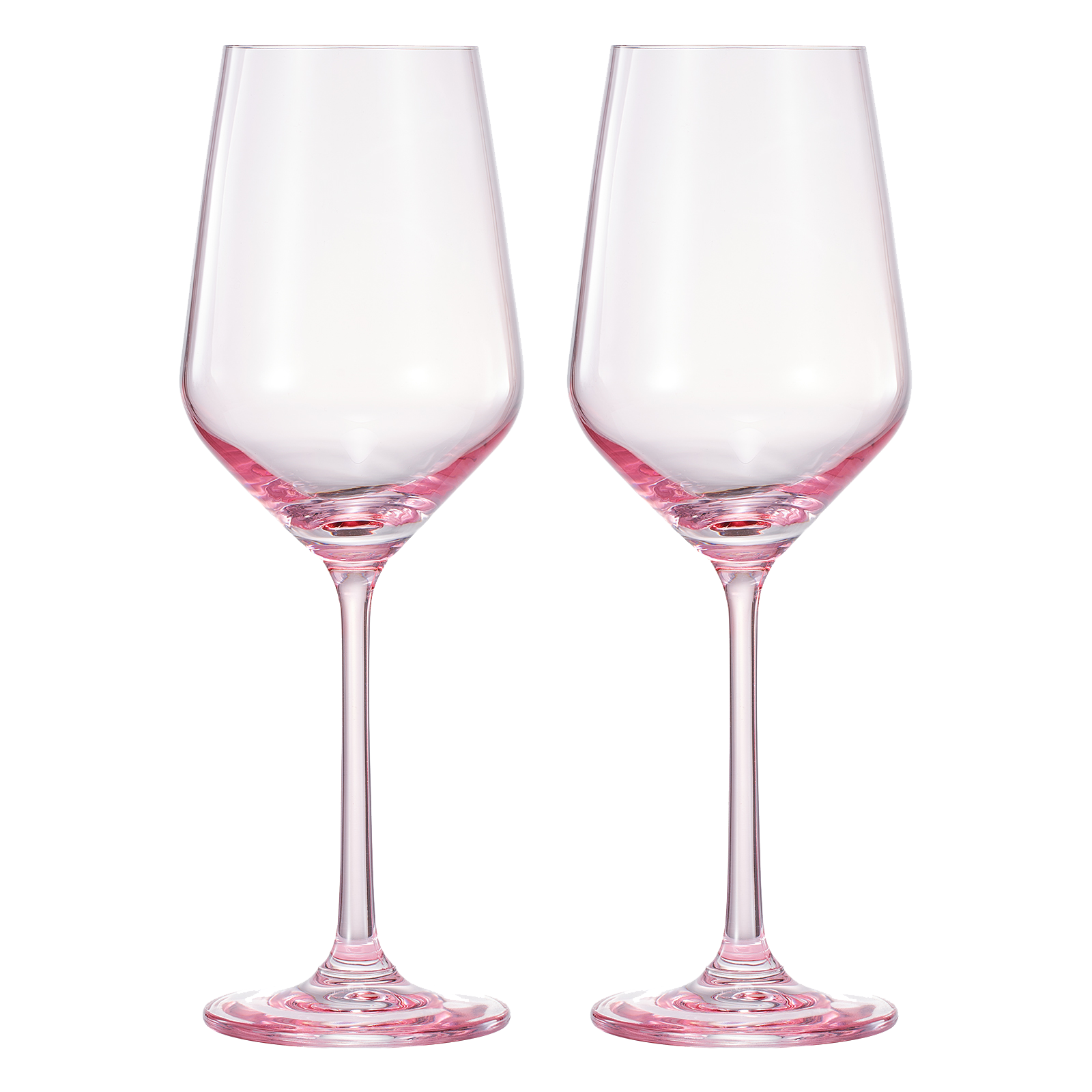 TEEK - Monet Stemmed Wine Glassware Magenta Set HOME DECOR TEEK KS