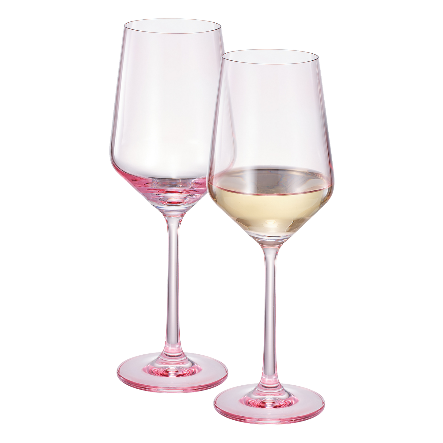 TEEK - Monet Stemmed Wine Glassware Magenta Set HOME DECOR TEEK KS