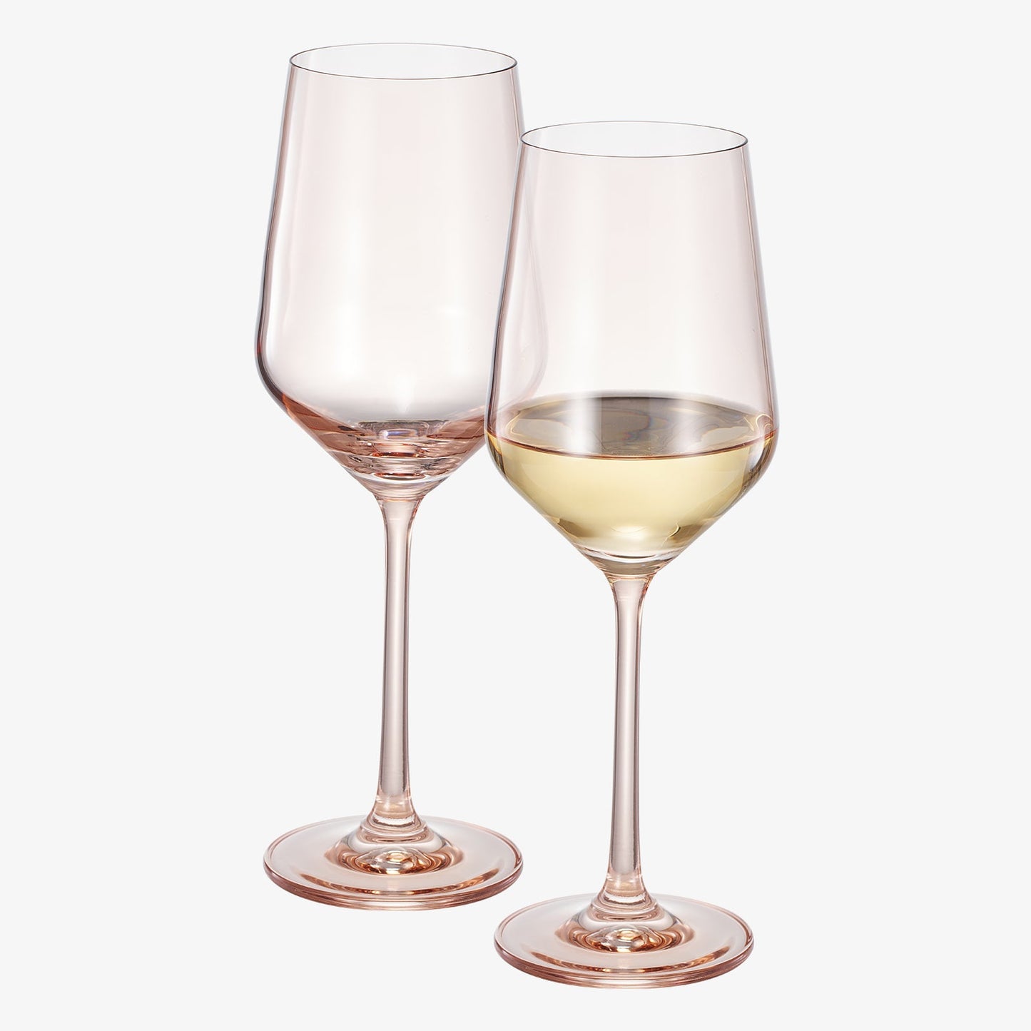 TEEK - Tonal Stemmed Wine Glassware Set HOME DECOR TEEK KS Classic Set of 2 Muted Tan