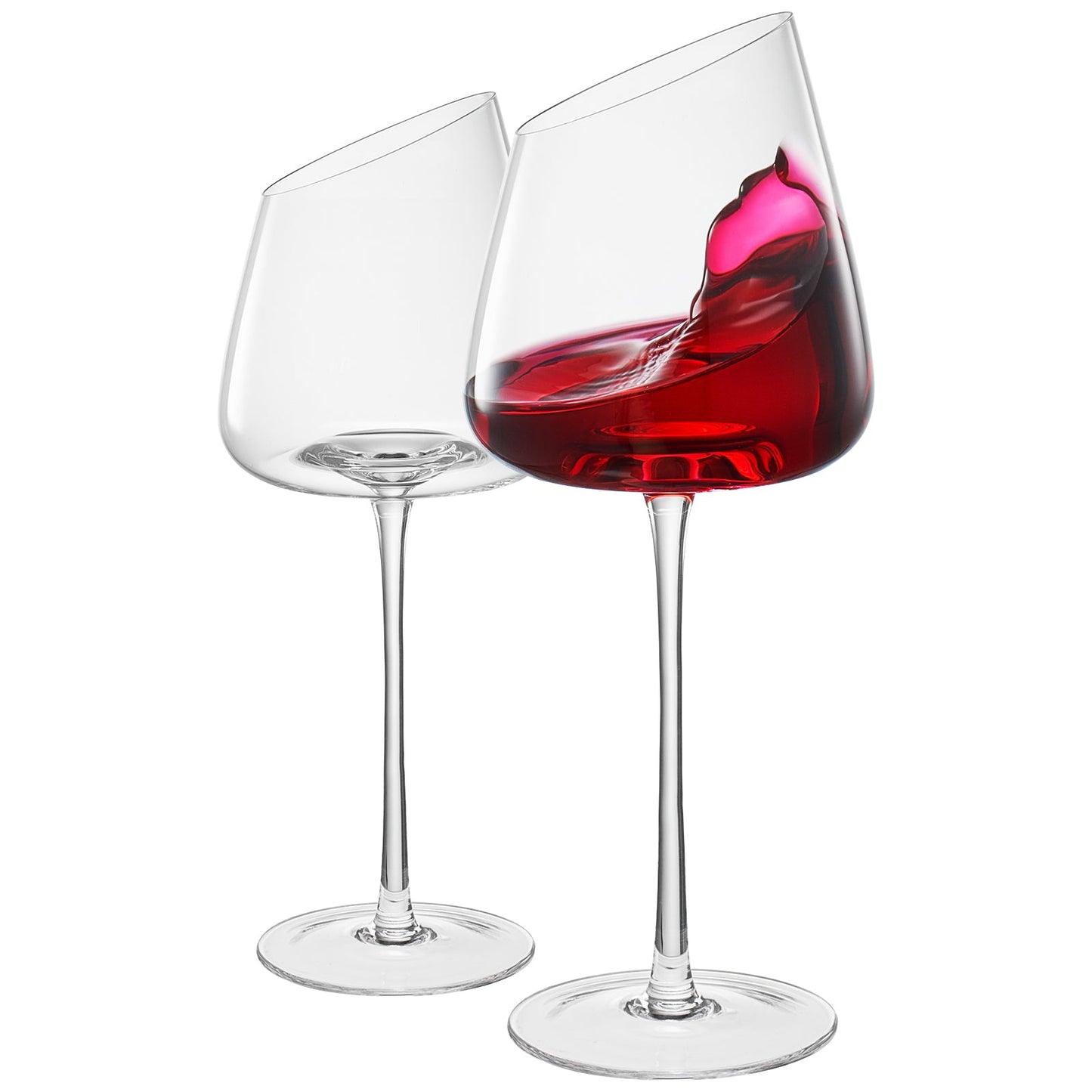 TEEK - Colosseum Stemmed Wine Glassware, Set of 2 HOME DECOR TEEK KS Clear Stemmed