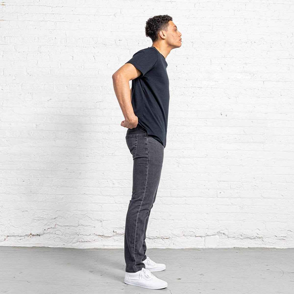 TEEK - Slim Fit Grey Wash JEANS TEEK DDA