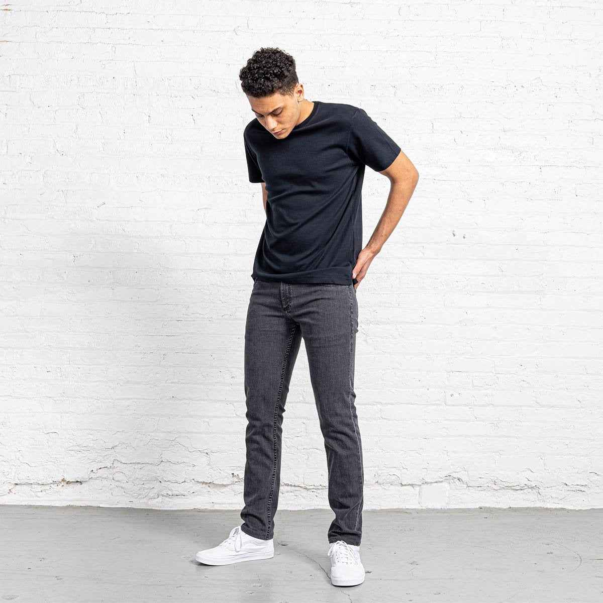 TEEK - Slim Fit Grey Wash JEANS TEEK DDA