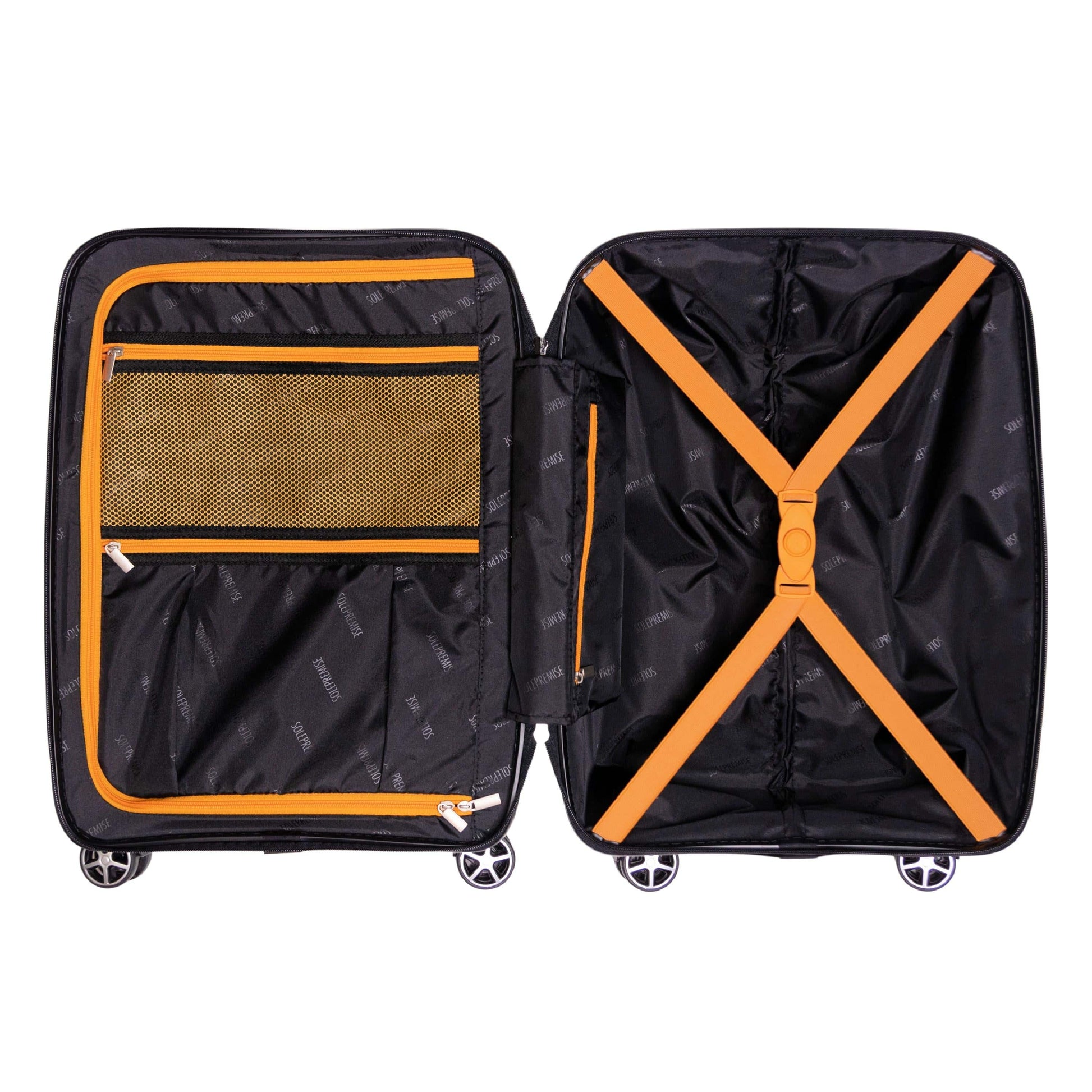 TEEK - Black Hardcase Roller Luggage Set (28', 24' and 20') BAG TEEK SP