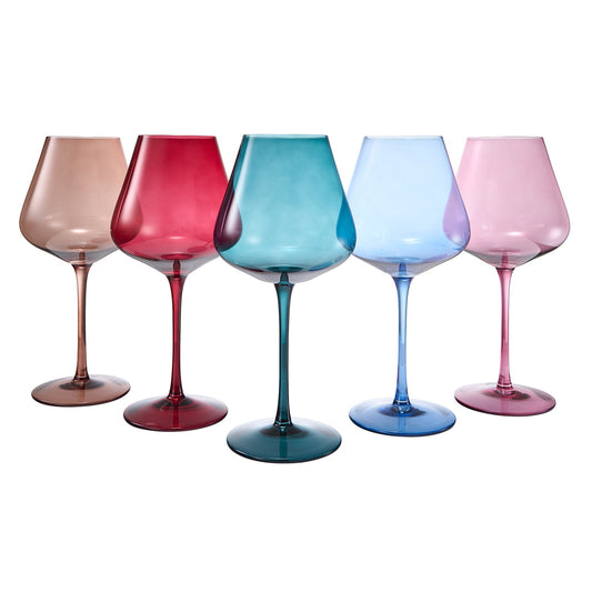 TEEK - Stagioni Stemmed Wine Glassware Set | May Flowers HOME DECOR TEEK KS