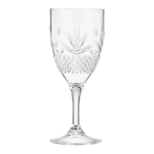 TEEK - Onix Acrylic Crystal Stemmed Wine Glassware Set of 4 HOME DECOR TEEK KS