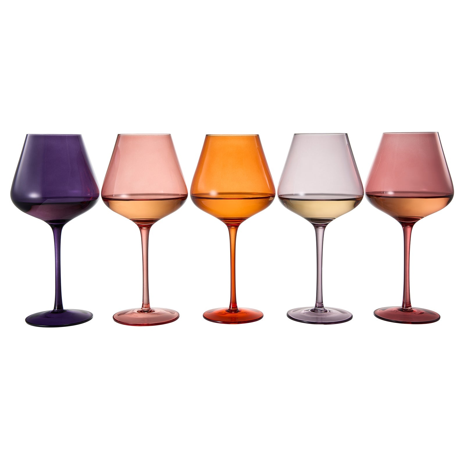TEEK - Stagioni Stemmed Wine Glassware Set | Summer Sunset HOME DECOR TEEK KS