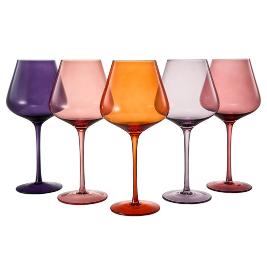 TEEK - Stagioni Stemmed Wine Glassware Set | Summer Sunset HOME DECOR TEEK KS