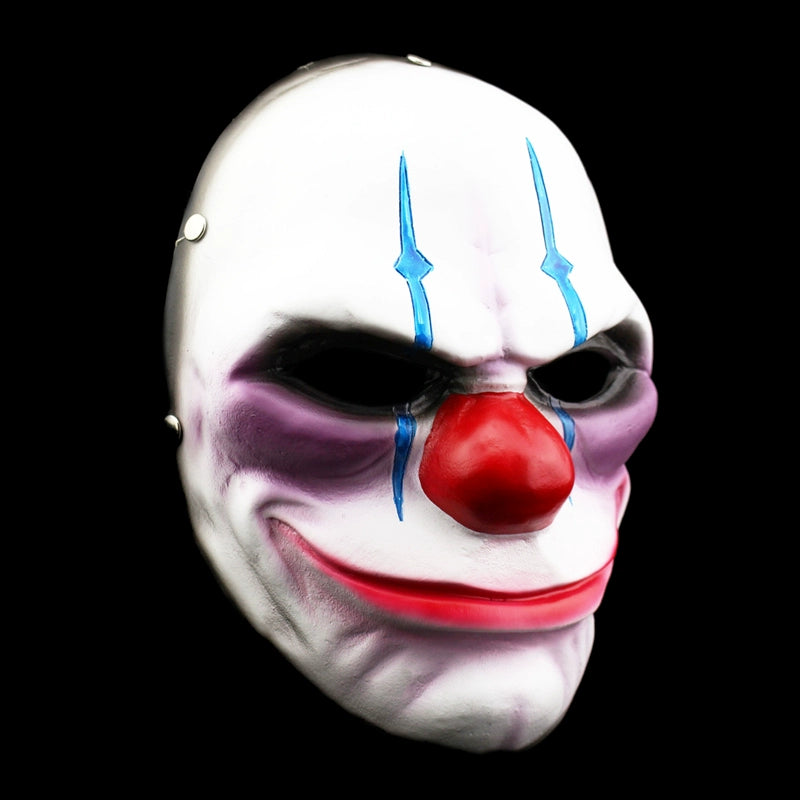 TEEK - Game Props Clown Resin Mask COSTUME theteekdotcom   