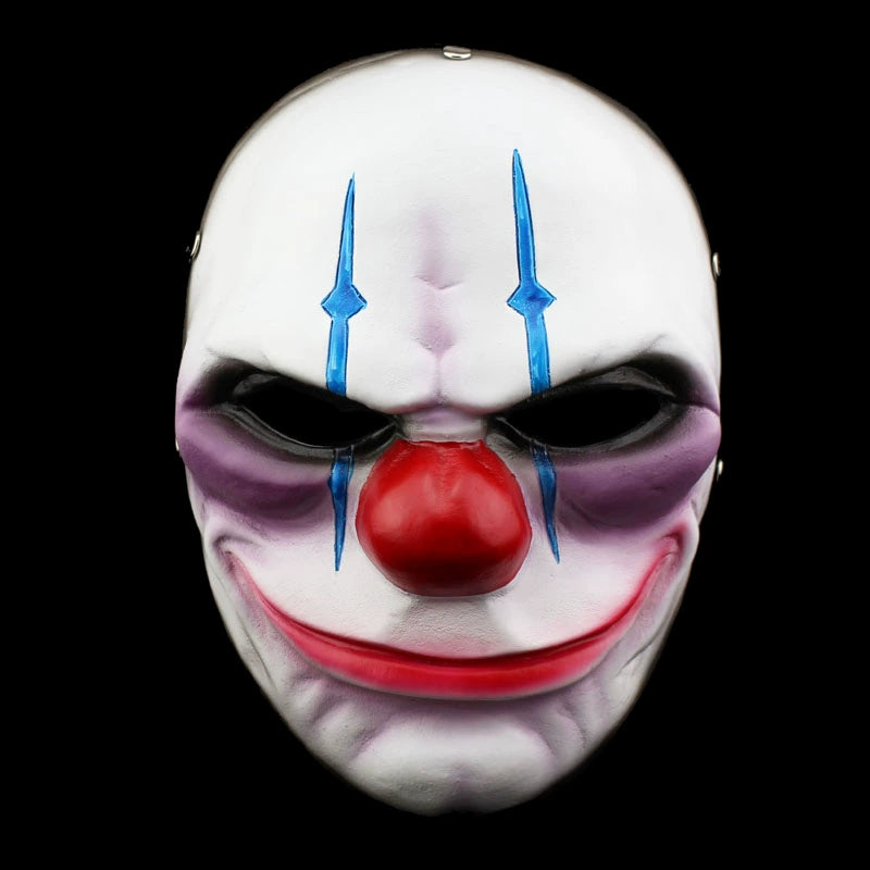 TEEK - Game Props Clown Resin Mask COSTUME theteekdotcom   