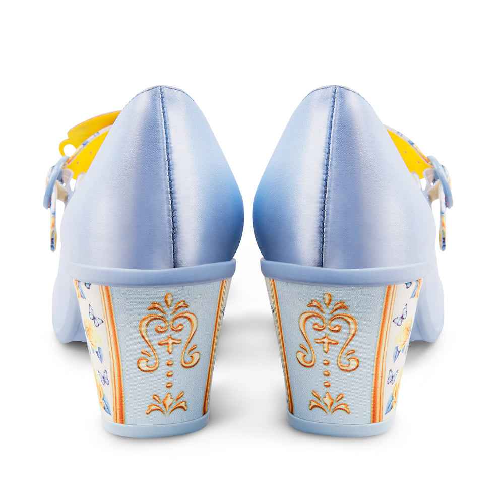 Tea Party Women's Mary Jane Mid Heels Mid Heels Hot Chocolate Design