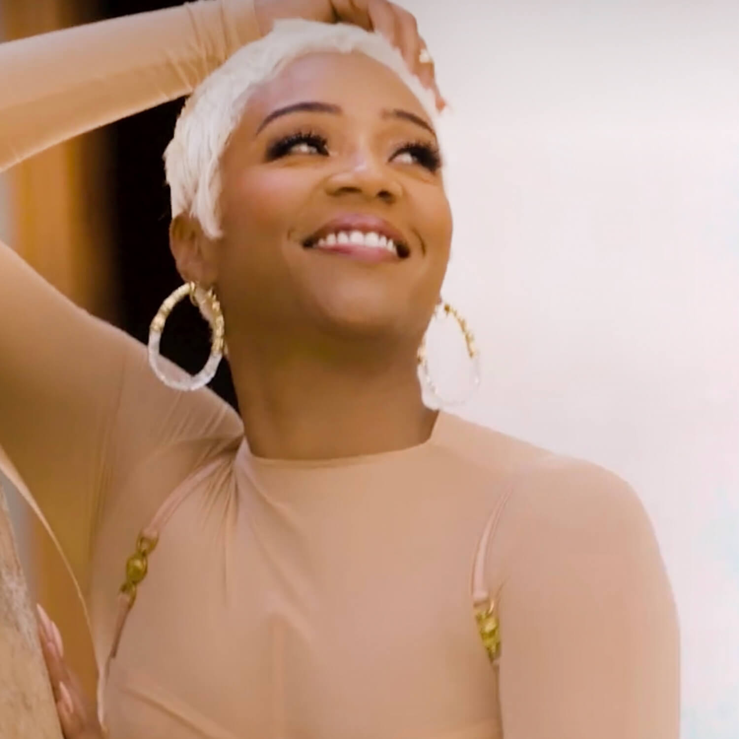 TEEK - Duchess Bamboo Lucite Hoop Earrings JEWELRY TEEK GNH