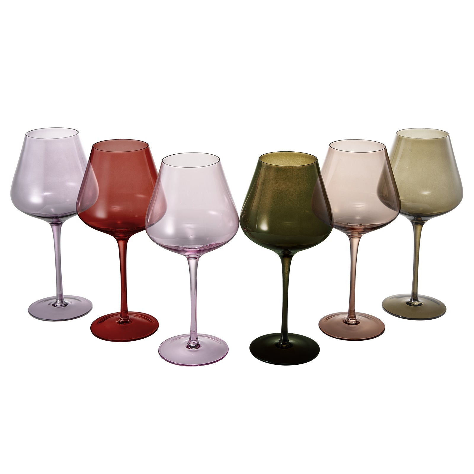 TEEK - Stagioni Stemmed Wine Glassware Set | Fall Leaves HOME DECOR TEEK KS