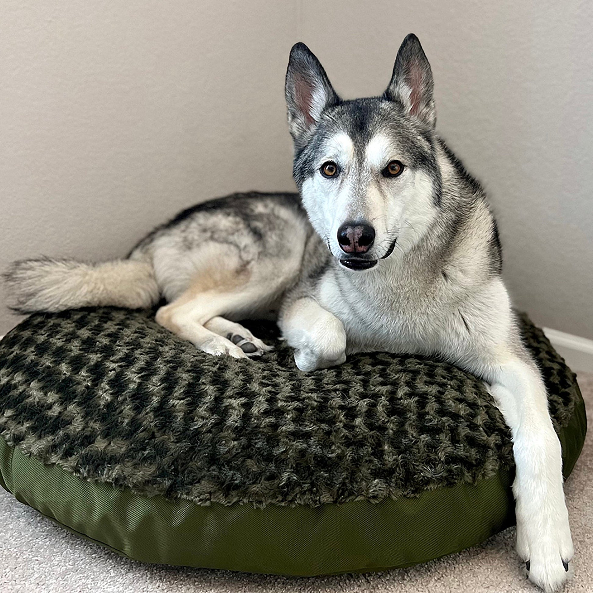 TEEK - Dog Bed Round Base Furvana™ PET SUPPLIES TEEK AD