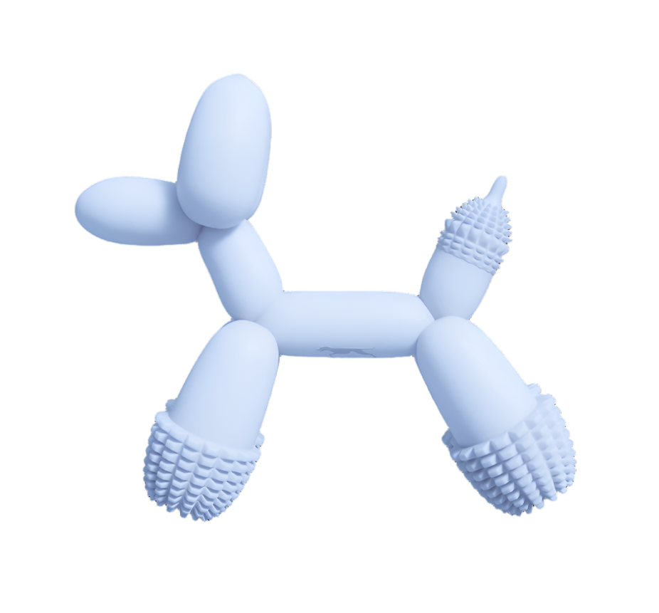 TEEK - Balloon Dog Toy Blue PET SUPPLIES TEEK SD