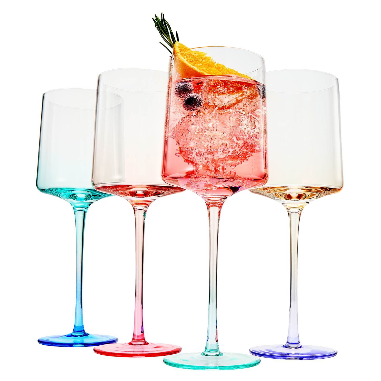 TEEK - Alba Stemmed Wine Glassware Set HOME DECOR TEEK KS