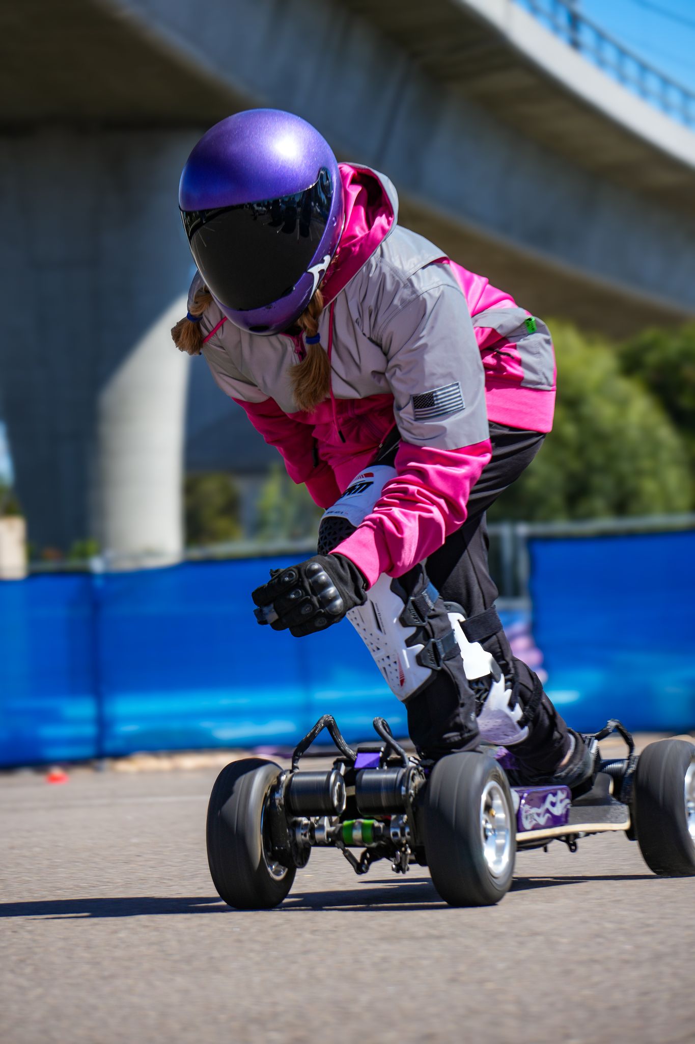 TEEK - Mens Ultra Reflective Padded Hoodie Pink Eclipse JACKET TEEK BR