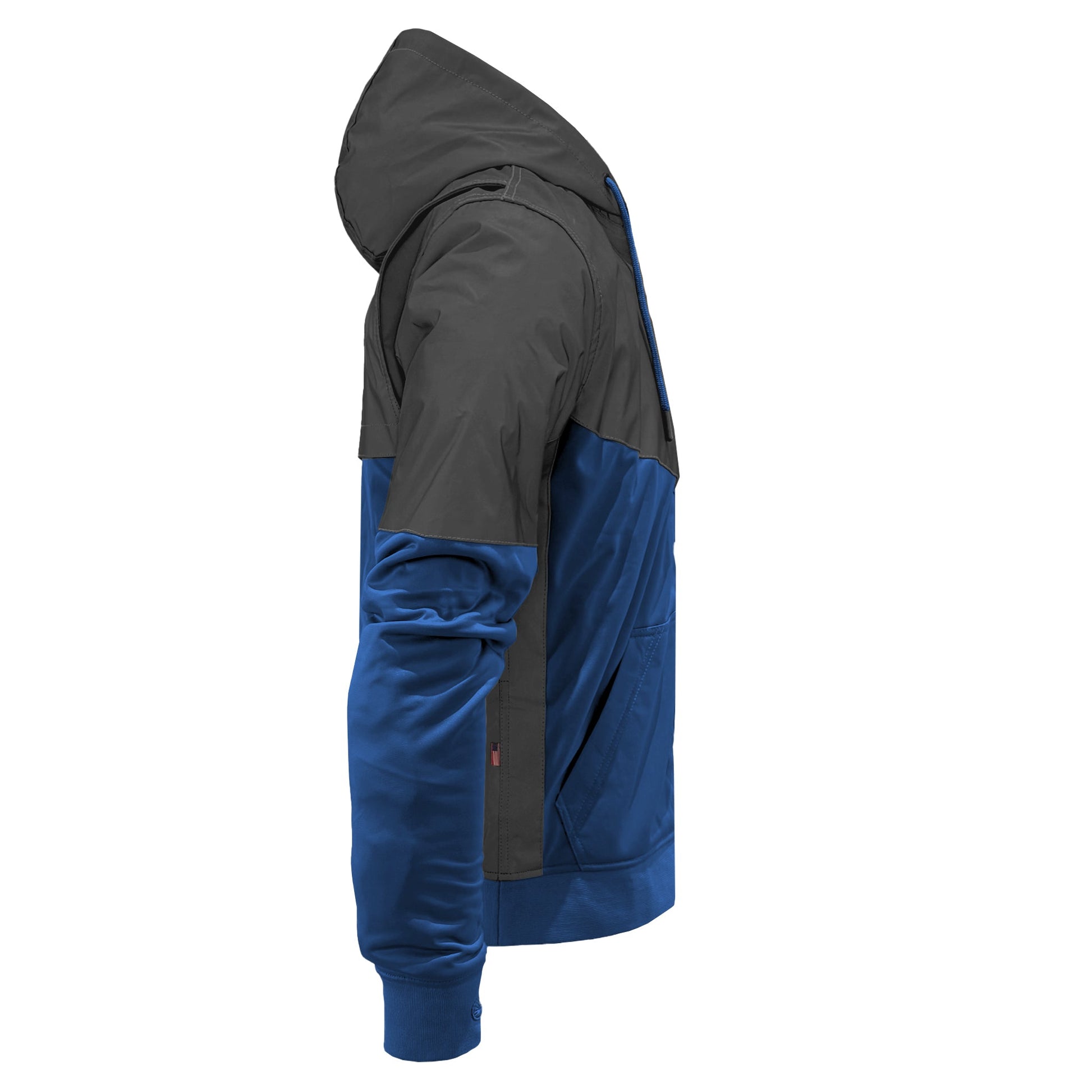 TEEK - Mens Ultra Reflective Padded Hoodie Blue Nebula JACKET TEEK BR