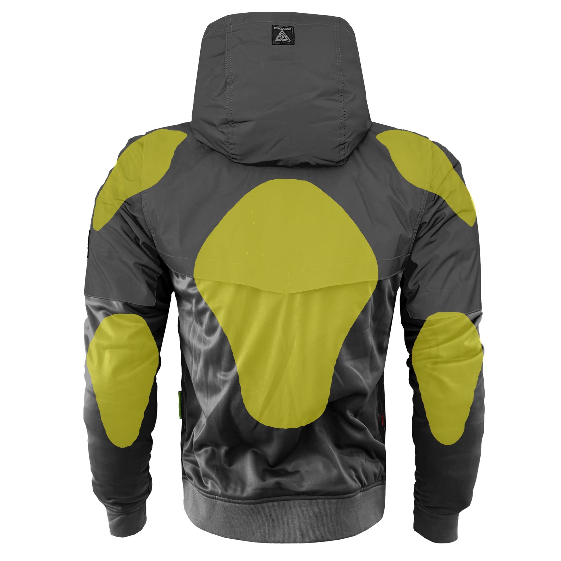 TEEK - Mens Ultra Reflective Padded Hoodie Dark Grey Nebula JACKET TEEK BR