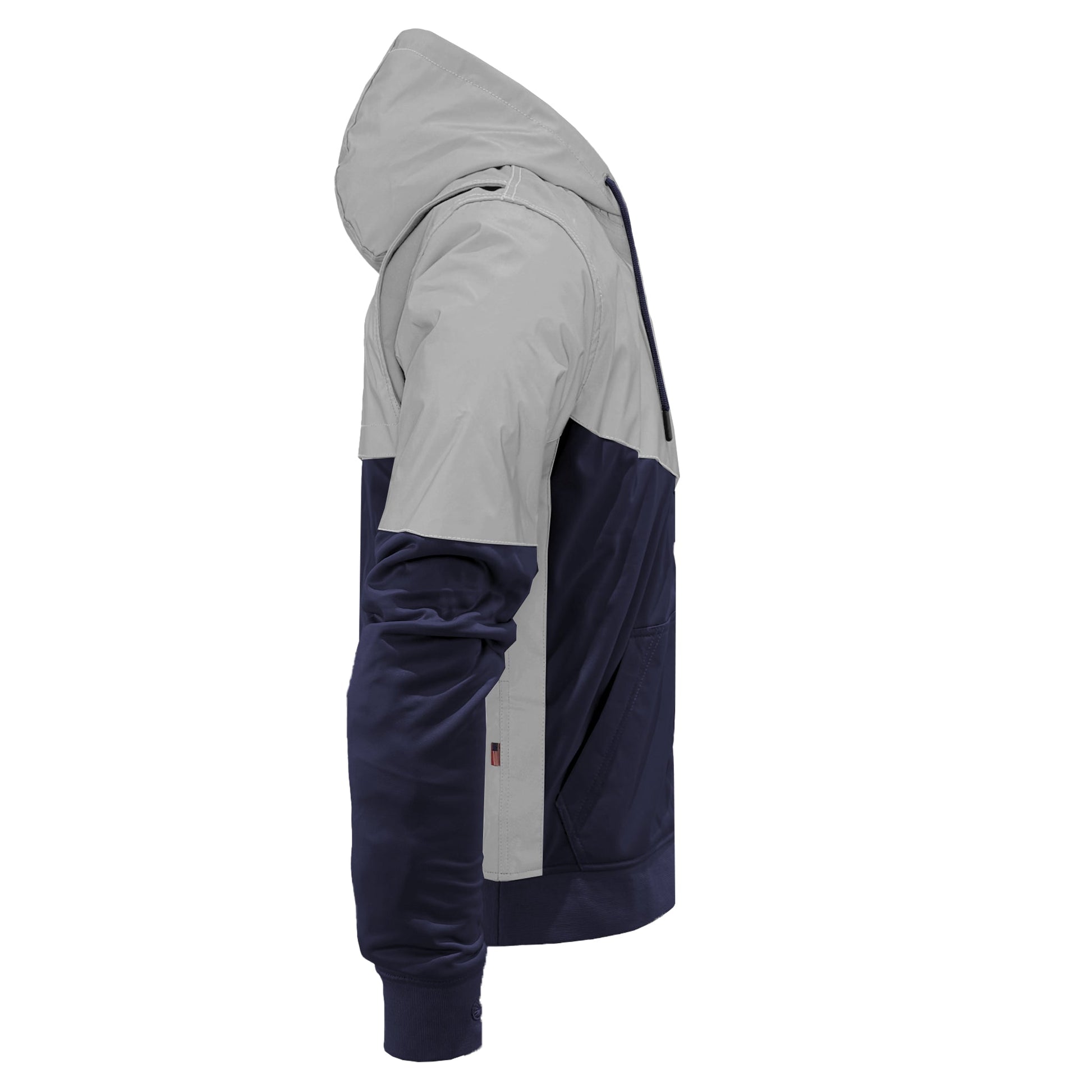TEEK - Ultra Reflective Padded Hoodie Navy Blue Eclipse JACKET TEEK BR