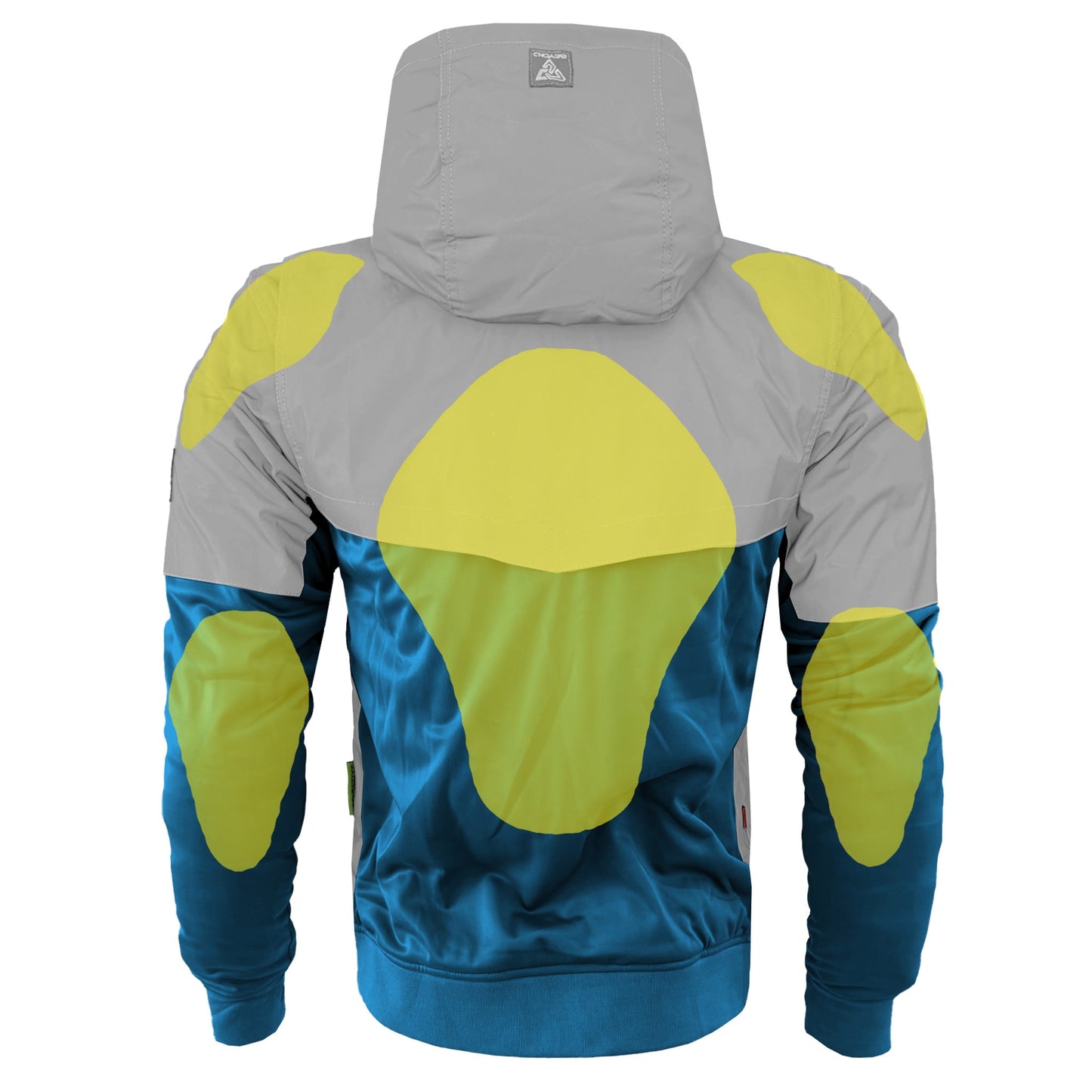 TEEK - Mens Ultra Reflective Padded Hoodie Teal Eclipse JACKET TEEK BR