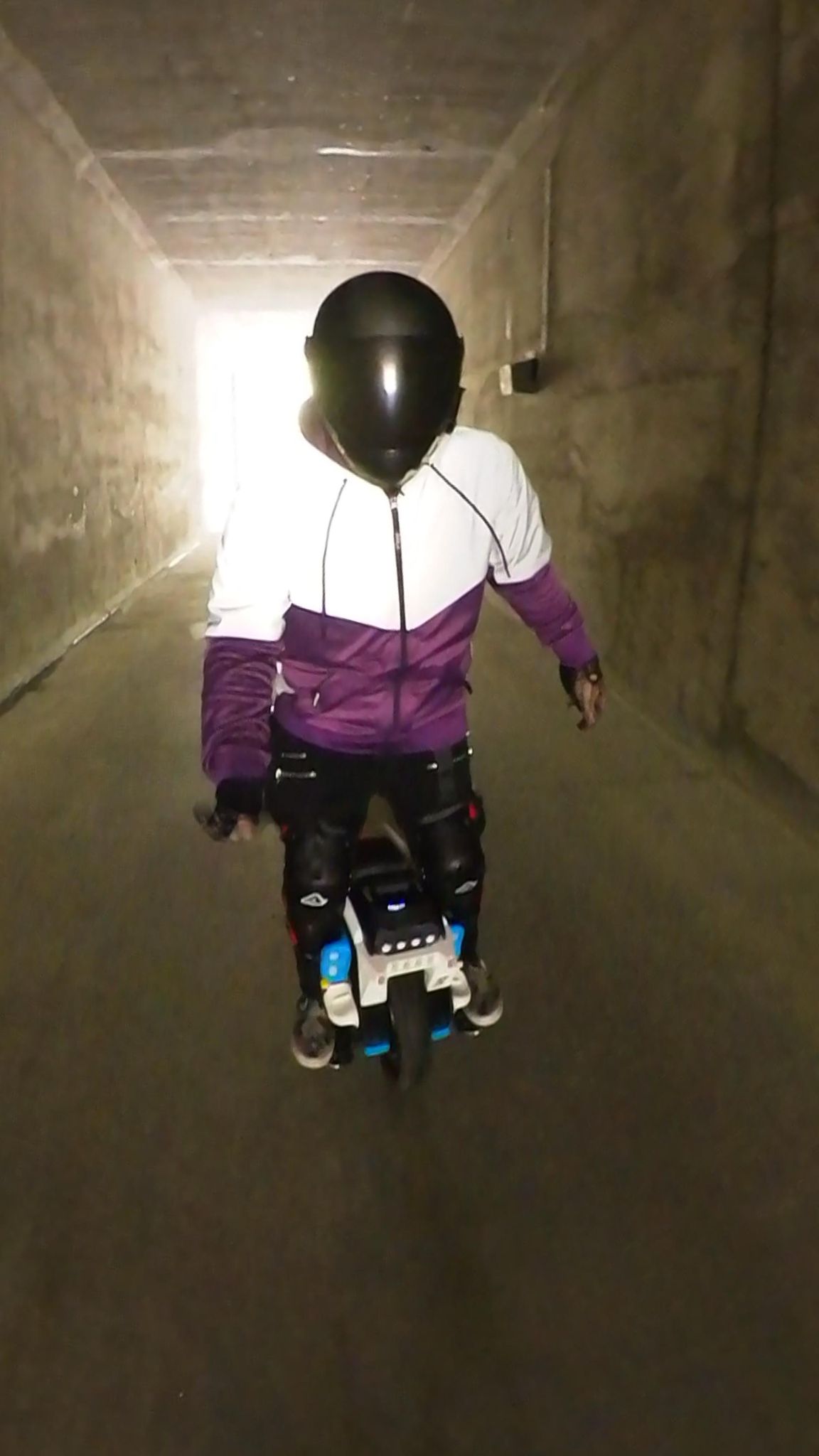 TEEK - Mens Ultra Reflective Padded Hoodie Purple Eclipse JACKET TEEK BR