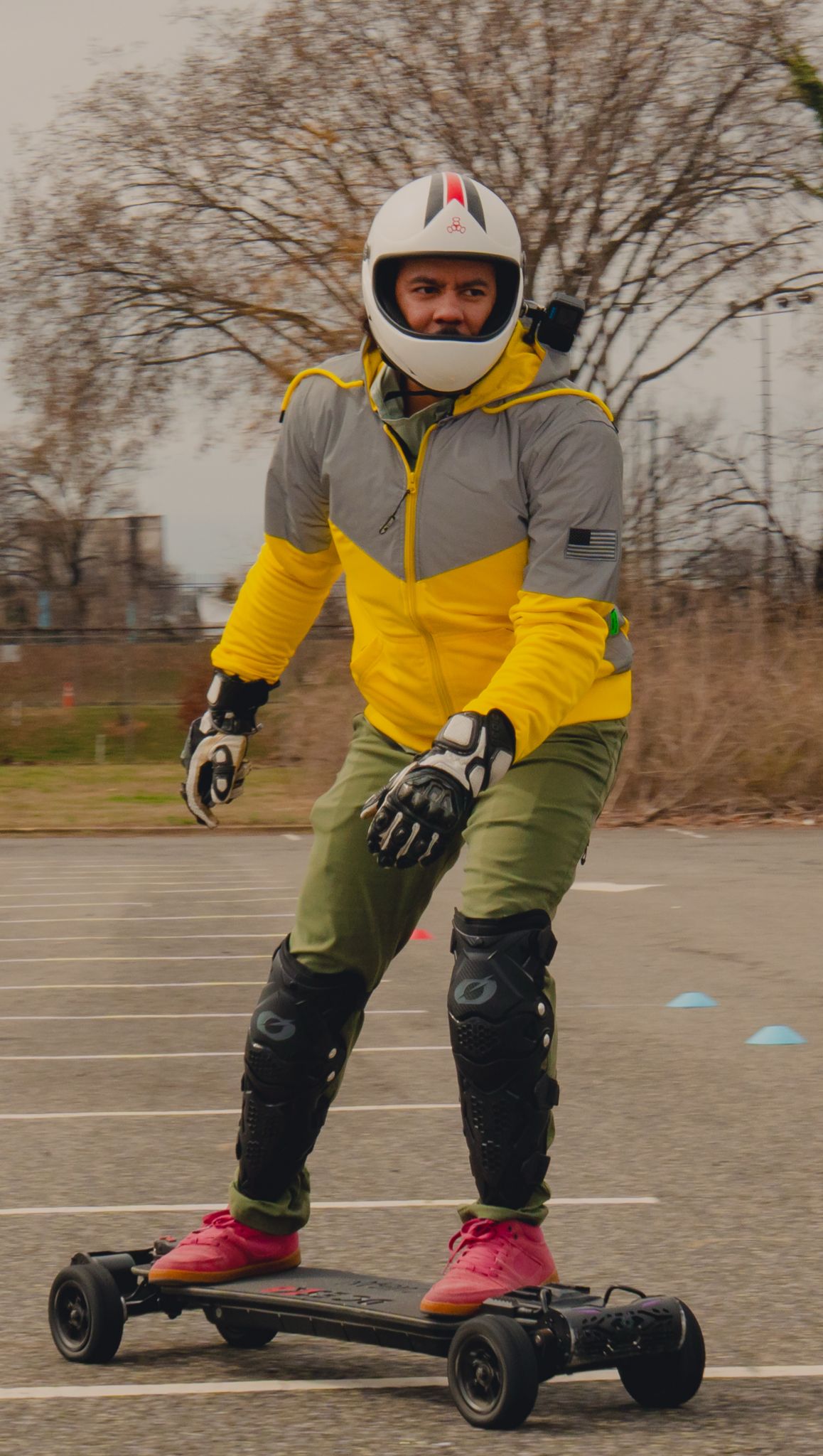 TEEK - Mens Ultra Reflective Padded Hoodie Yellow Eclipse JACKET TEEK BR