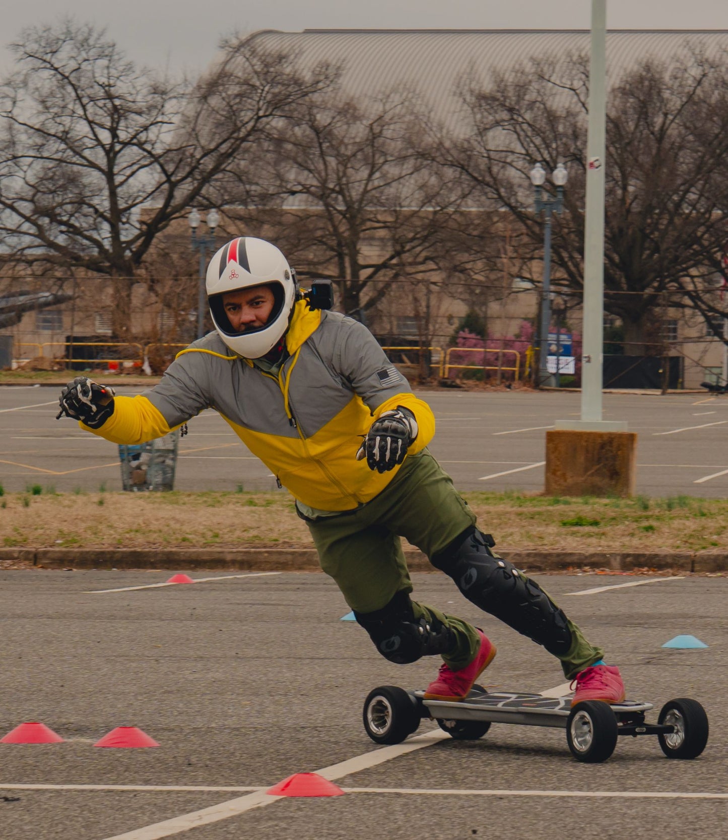 TEEK - Mens Ultra Reflective Padded Hoodie Yellow Eclipse JACKET TEEK BR