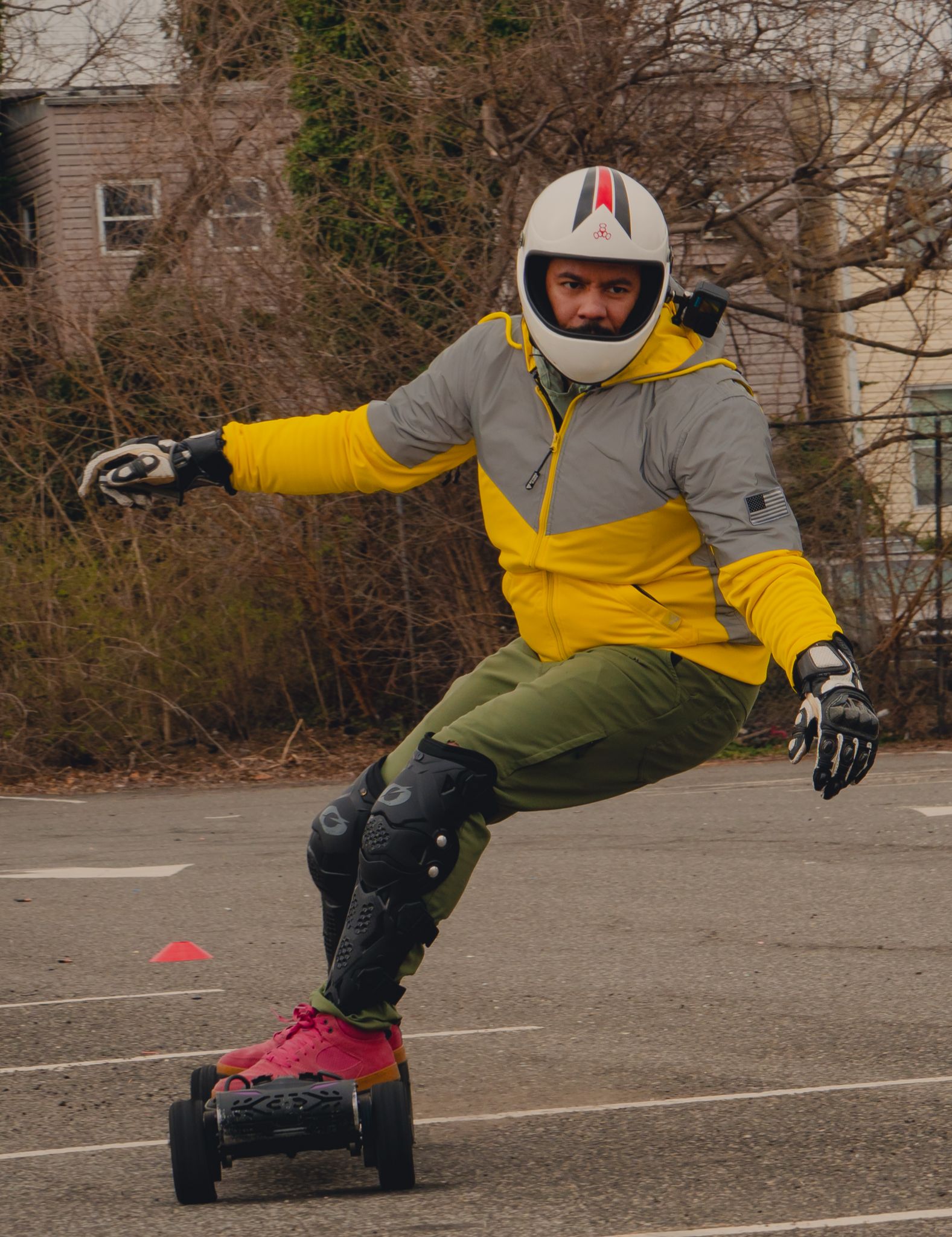 TEEK - Mens Ultra Reflective Padded Hoodie Yellow Eclipse JACKET TEEK BR