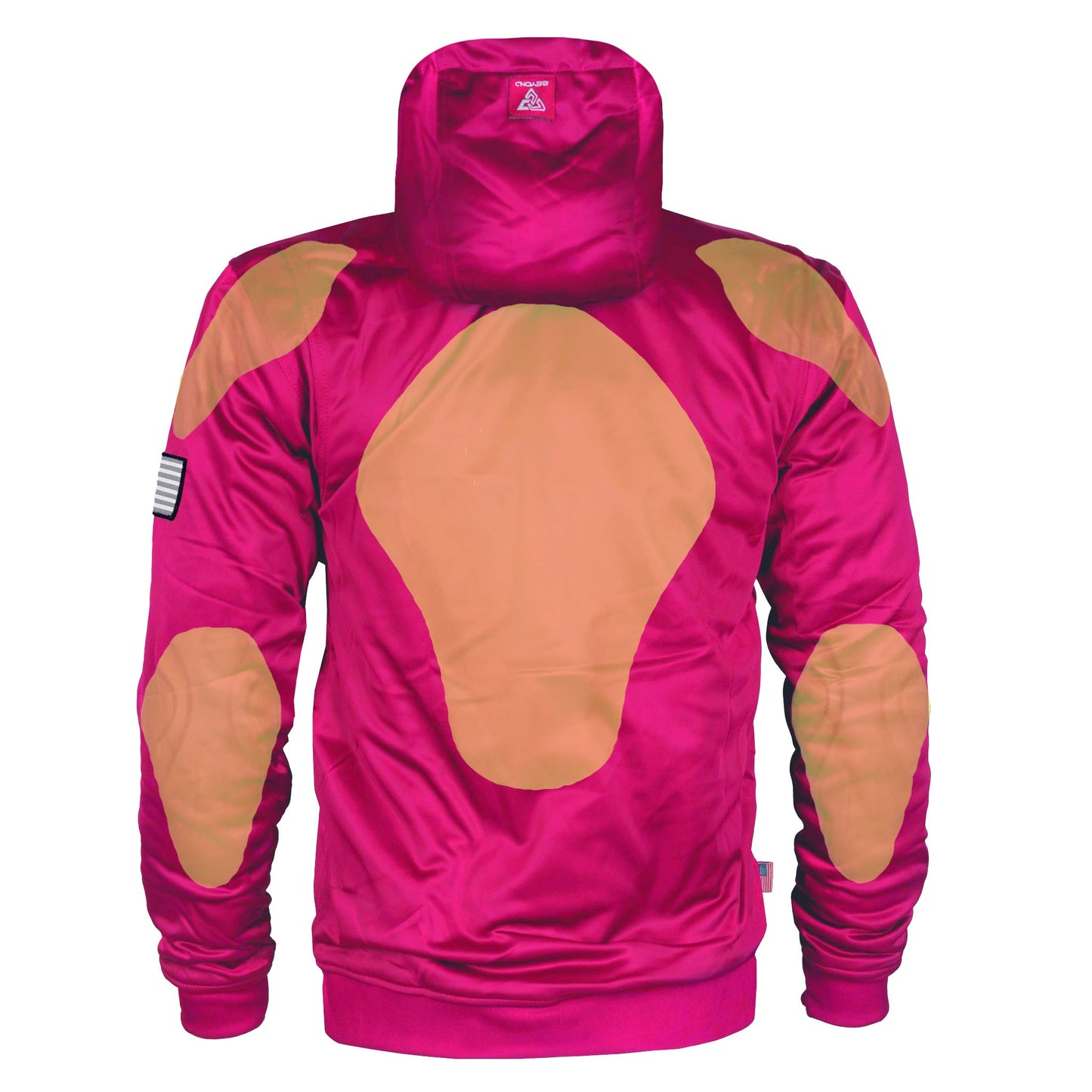 TEEK - Pink Solid Ultra Protective Padded Hoodie JACKET TEEK BR