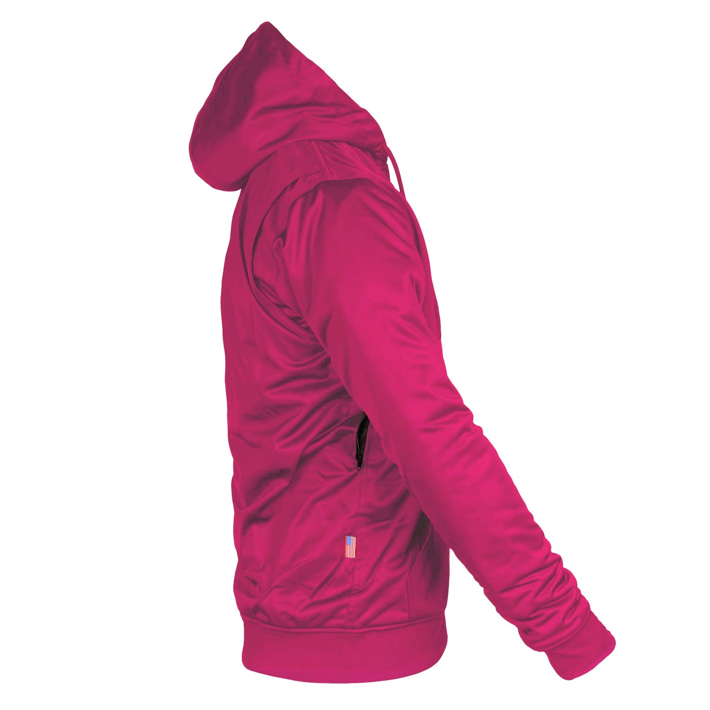 TEEK - Pink Solid Ultra Protective Padded Hoodie JACKET TEEK BR
