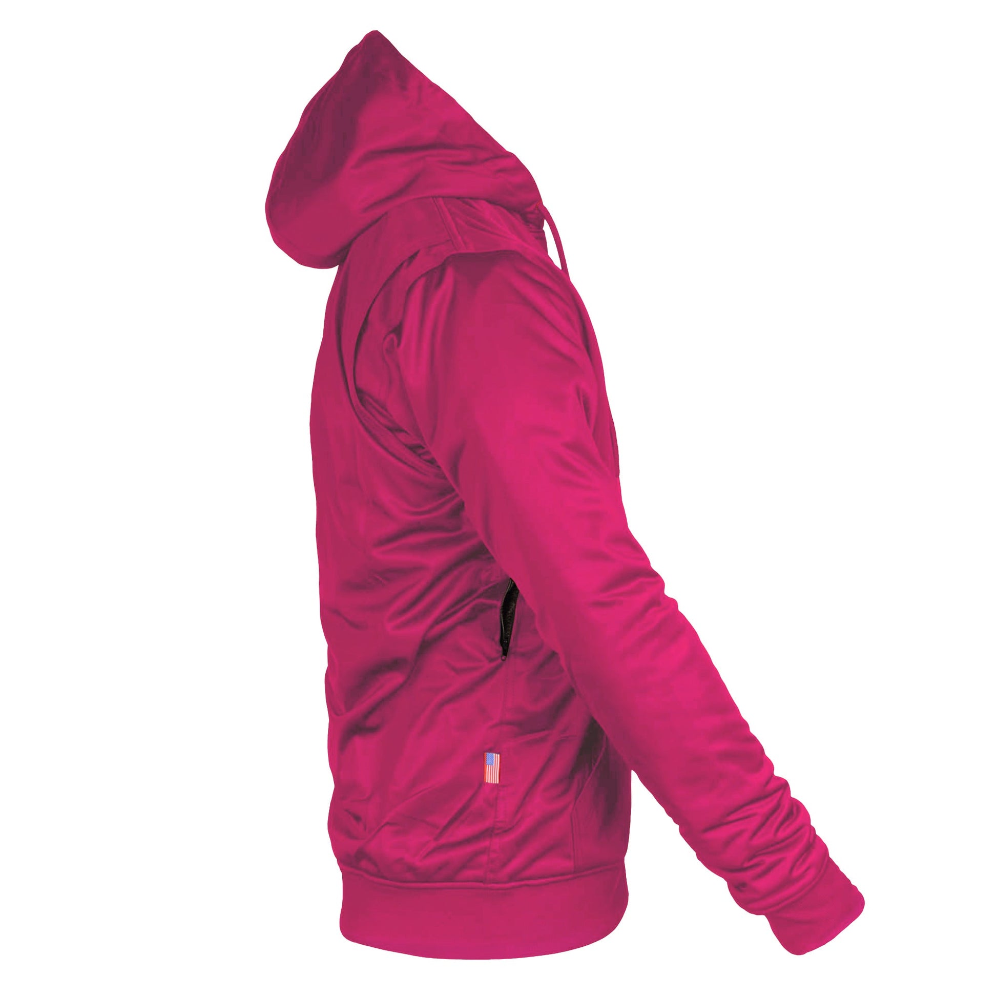 TEEK - Pink Solid Ultra Protective Padded Hoodie JACKET TEEK BR
