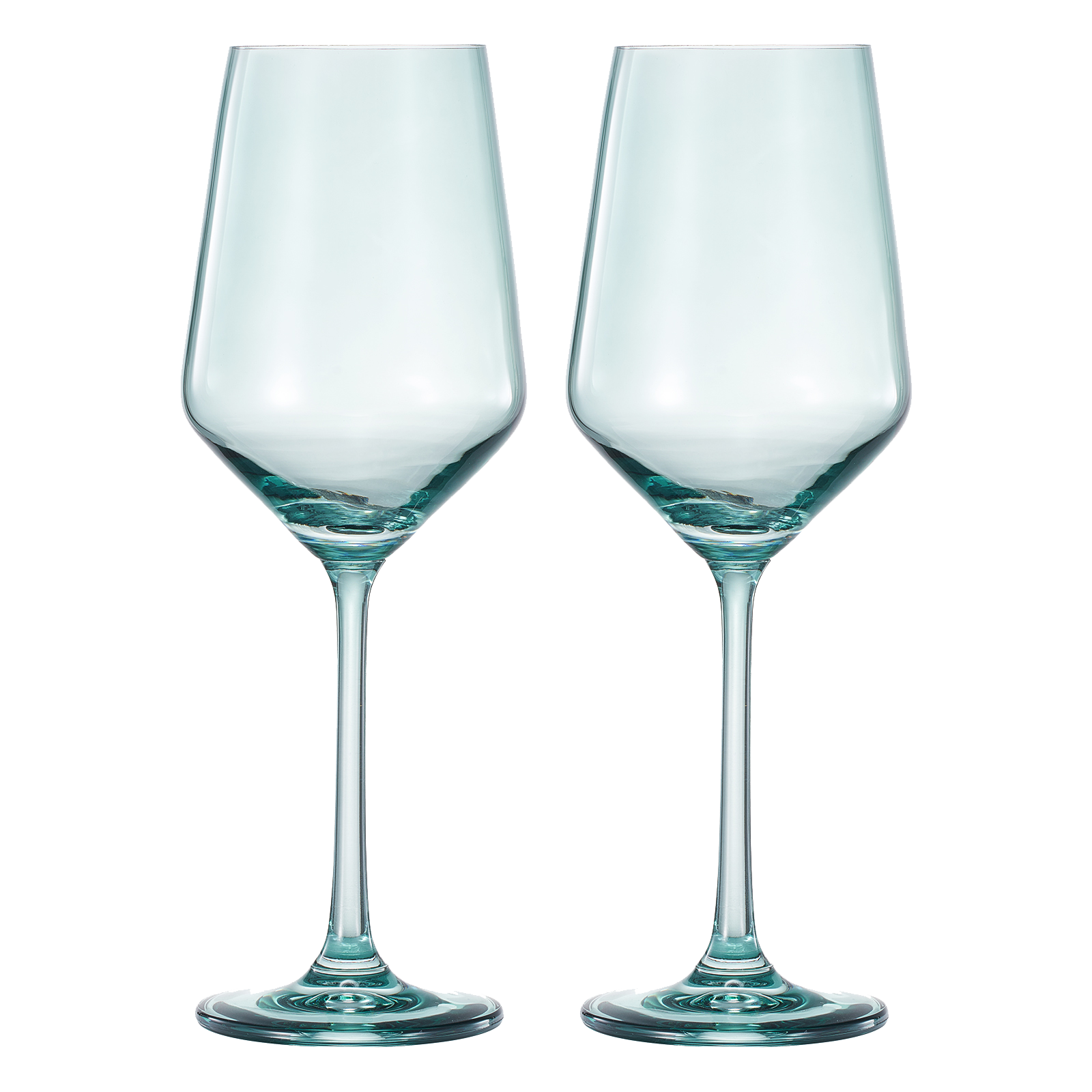 TEEK - Tonal Stemmed Wine Glassware Forest Green Set HOME DECOR TEEK KS