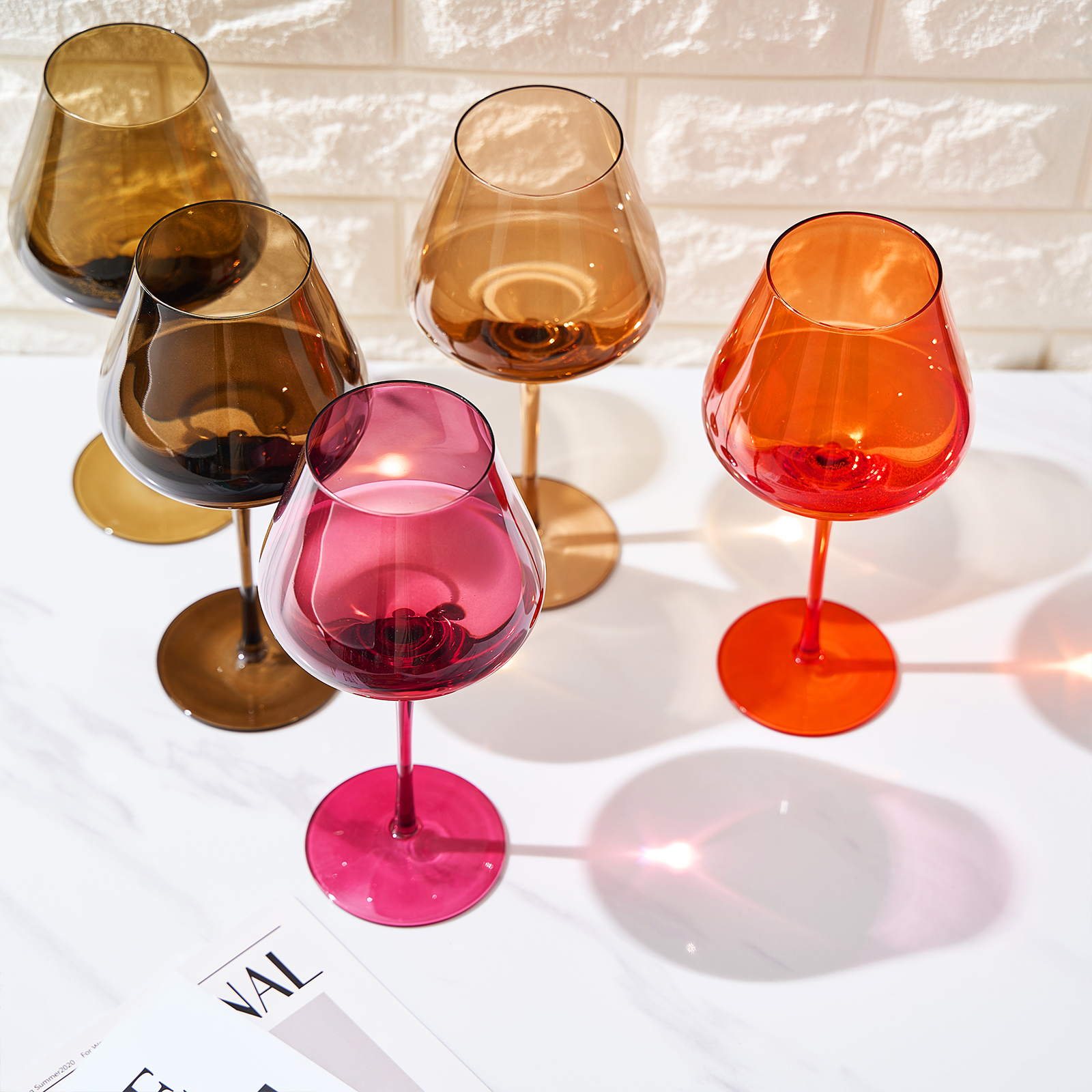 TEEK - Stagioni Stemmed Wine Glassware Set | Changing Weather HOME DECOR TEEK KS
