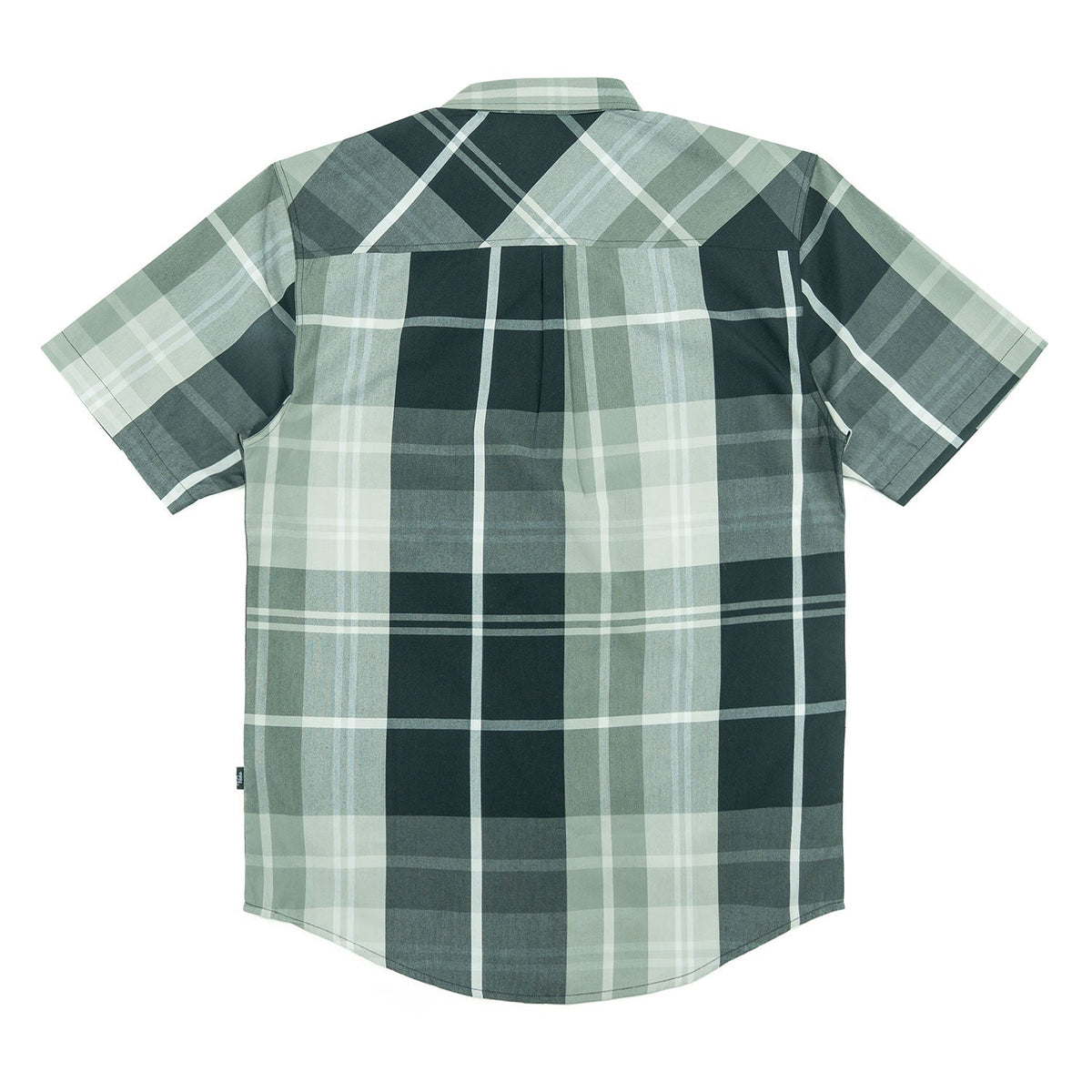 V832 Leon Plaid Shirt - Black Button Down Makobi Jeans USA