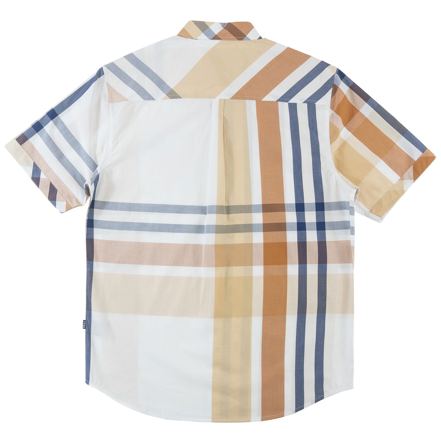 TEEK - V842 Robert Plaid Button-Down Shirt - Khaki TOPS TEEK MJ