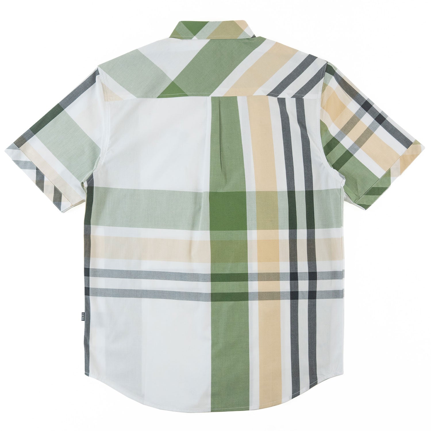 TEEK - V842 Robert Plaid Button-Down Shirt - Olive TOPS TEEK MJ