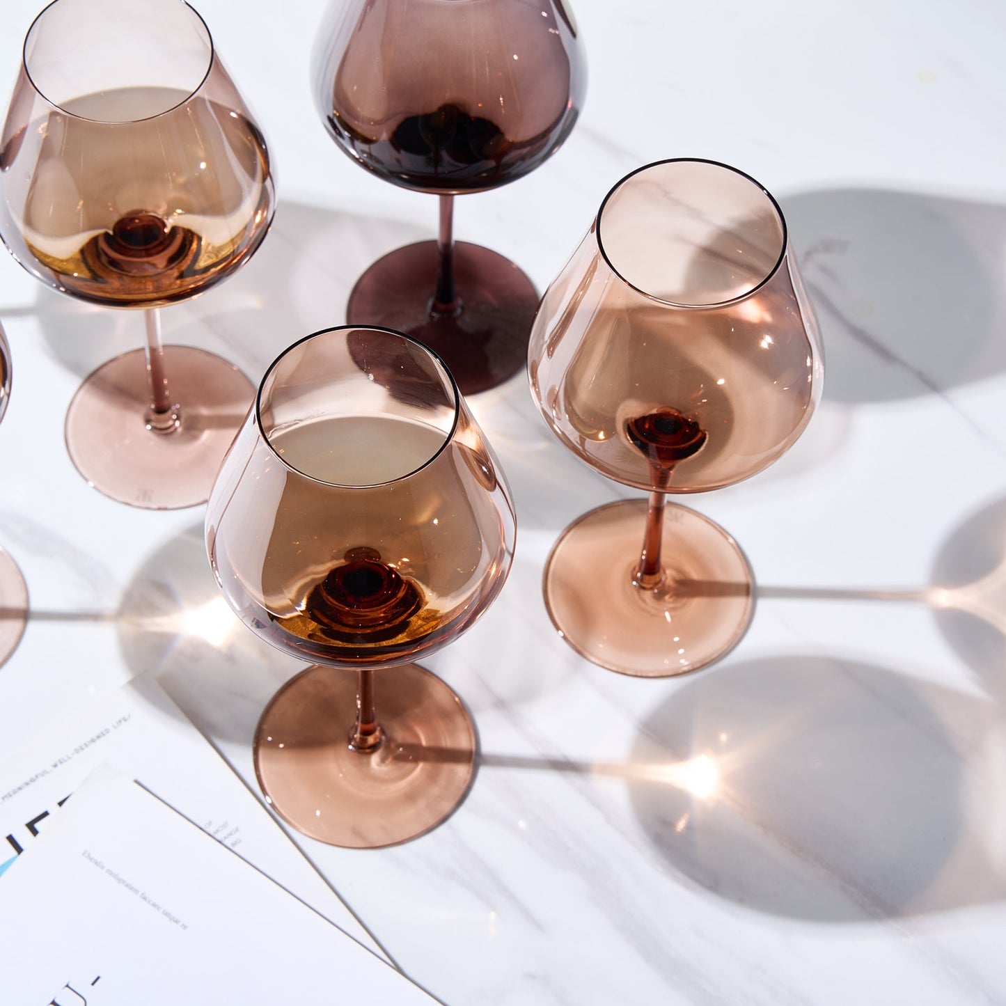 TEEK - Fortuna Stemmed Wine Glassware Set HOME DECOR TEEK KS